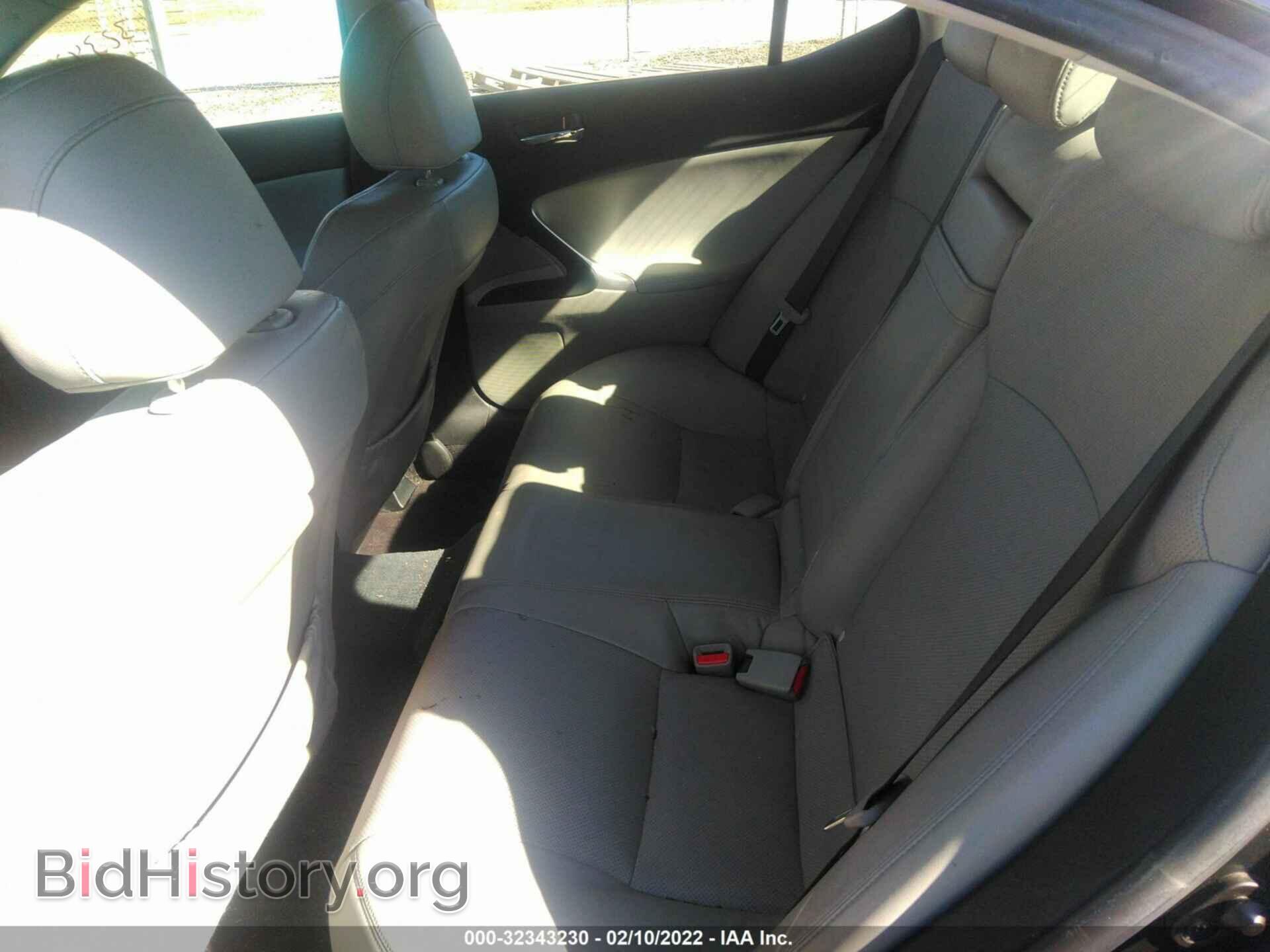 2008 LEXUS IS 250 - VIN: JTHBK262482070784 - Фото 8