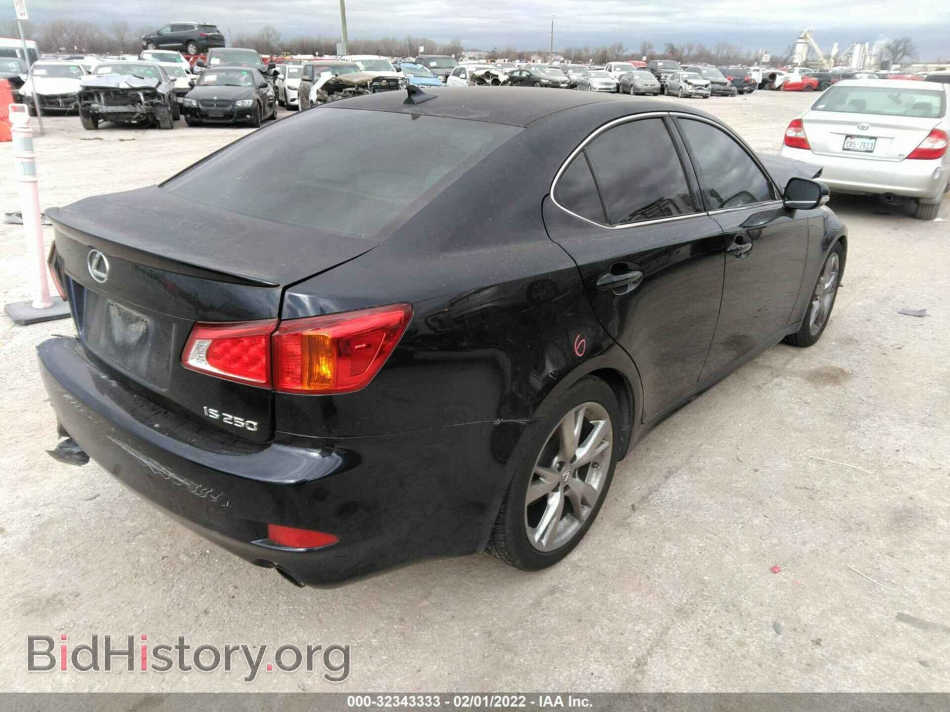 2009 LEXUS IS 250 - VIN: JTHBK262895092271 - Фото 4