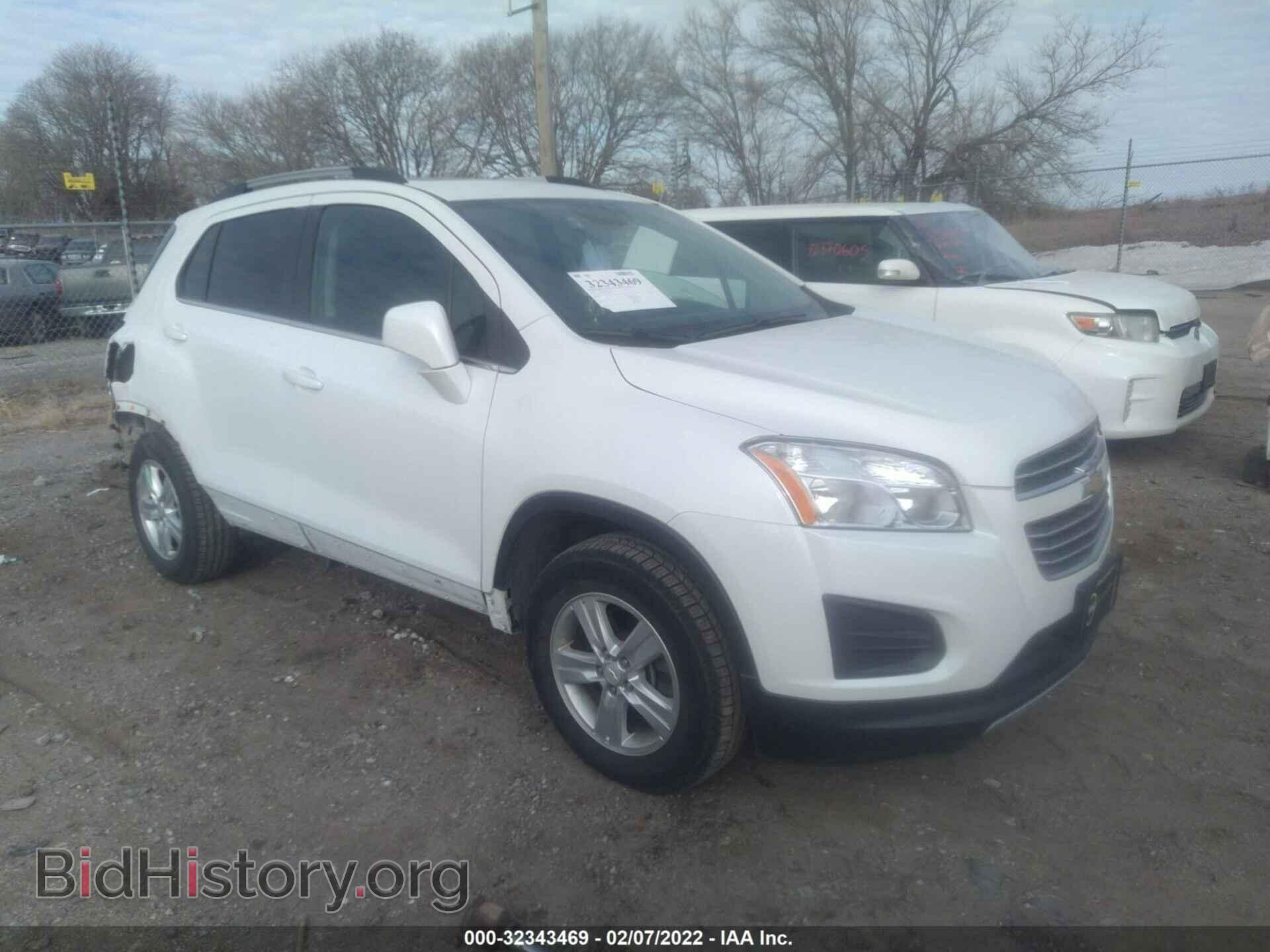 Фотография KL7CJPSB6GB525920 - CHEVROLET TRAX 2016