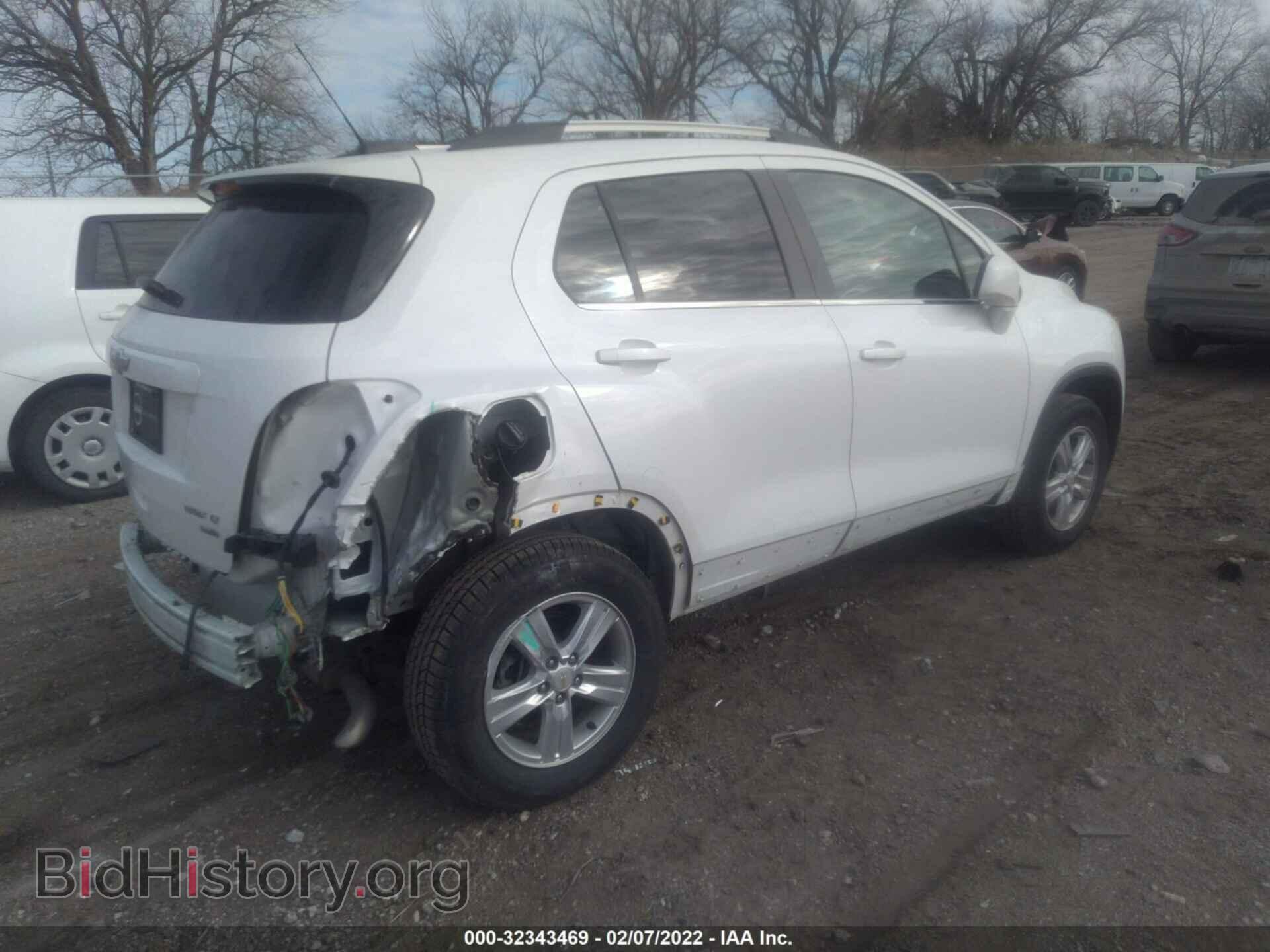 2016 CHEVROLET TRAX - VIN: KL7CJPSB6GB525920 - Фото 4
