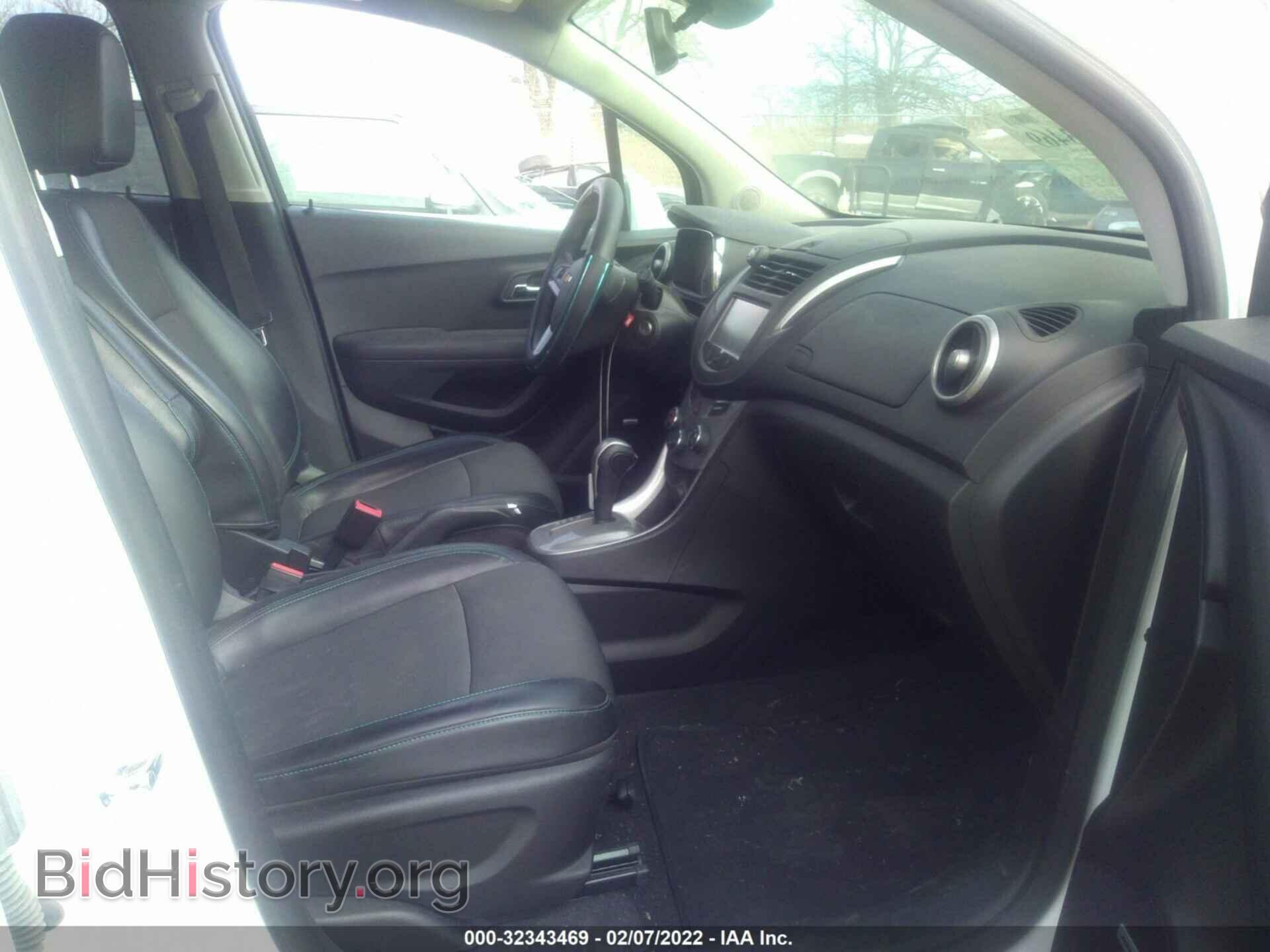 2016 CHEVROLET TRAX - VIN: KL7CJPSB6GB525920 - Фото 5