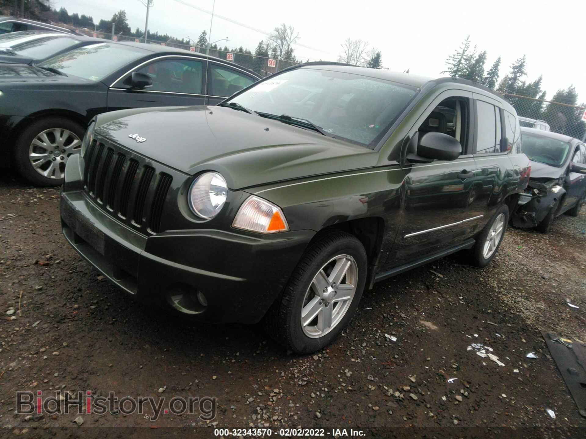 2007 JEEP COMPASS - VIN: 1J8FT47W77D254996 - Фото 2