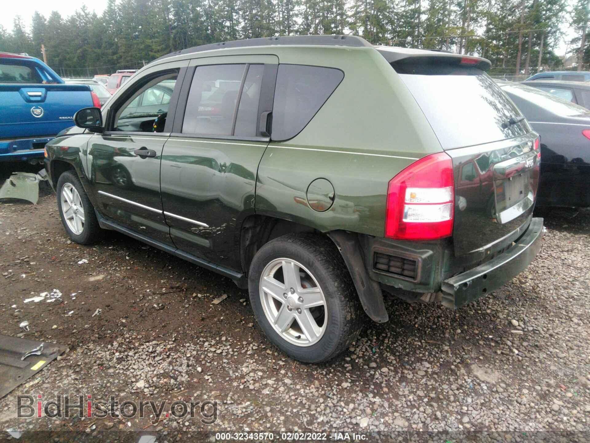 2007 JEEP COMPASS - VIN: 1J8FT47W77D254996 - Фото 3