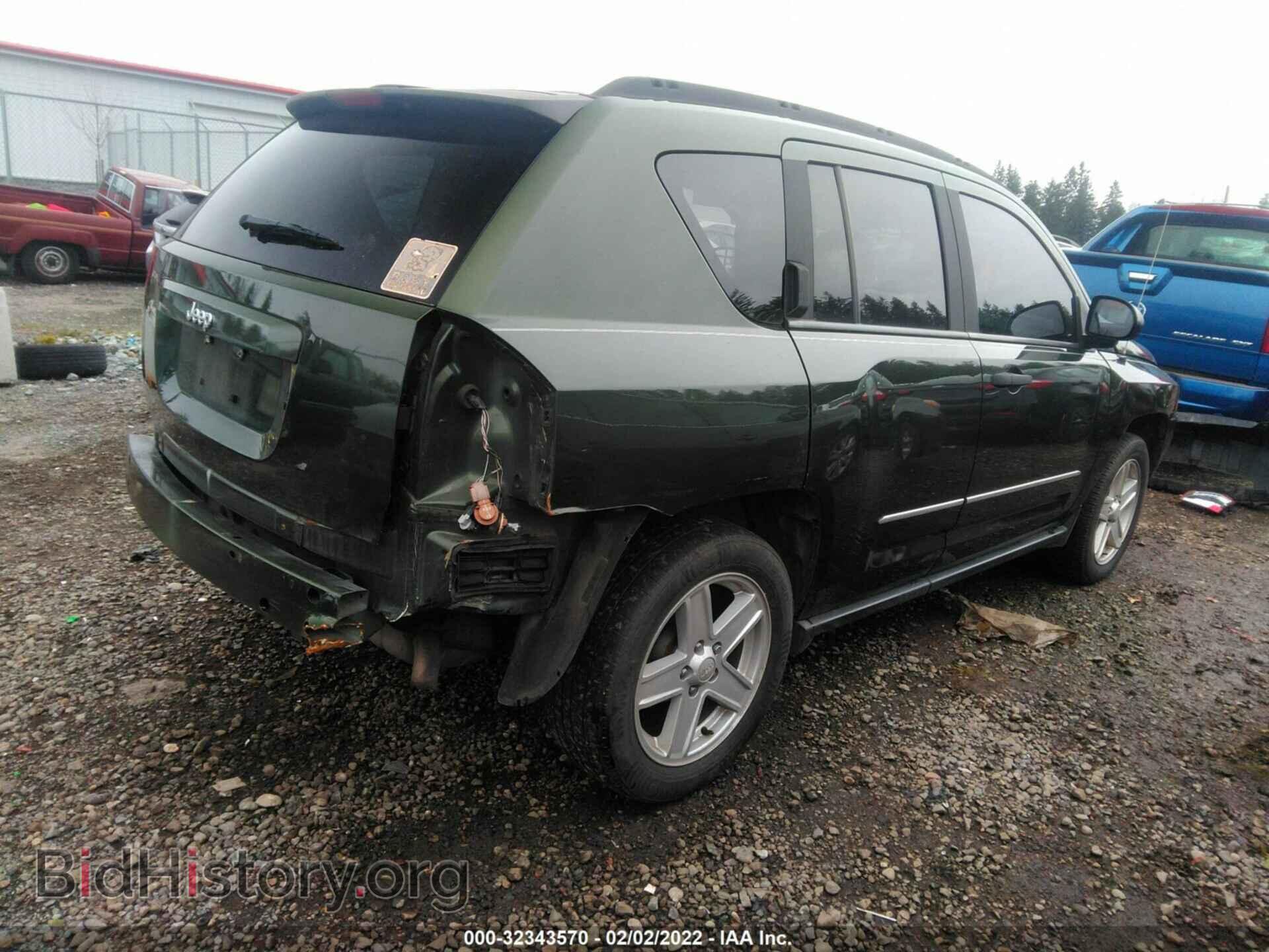 2007 JEEP COMPASS - VIN: 1J8FT47W77D254996 - Фото 4