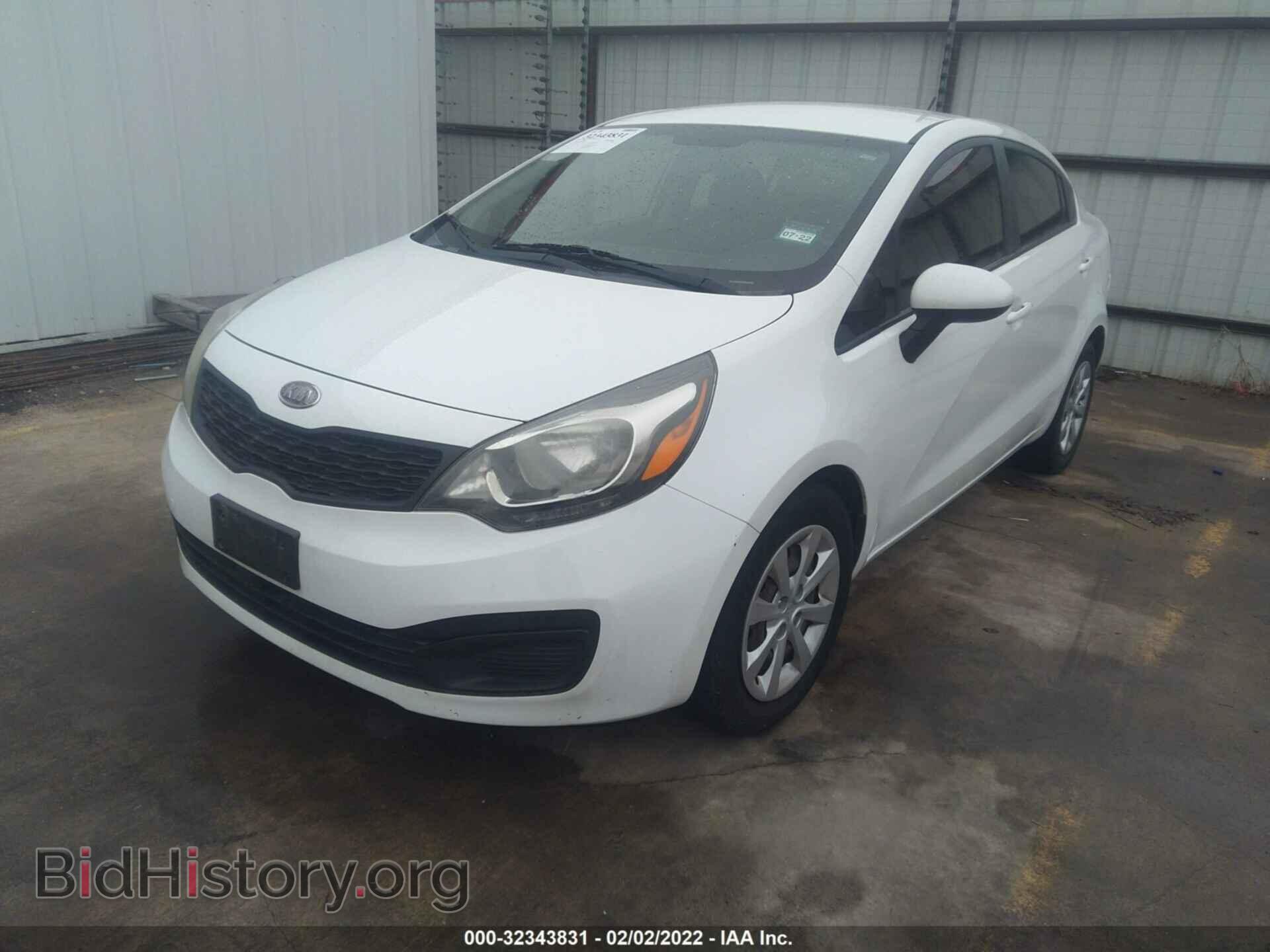 2013 KIA RIO - VIN: KNADM4A30D6126428 - Фото 2