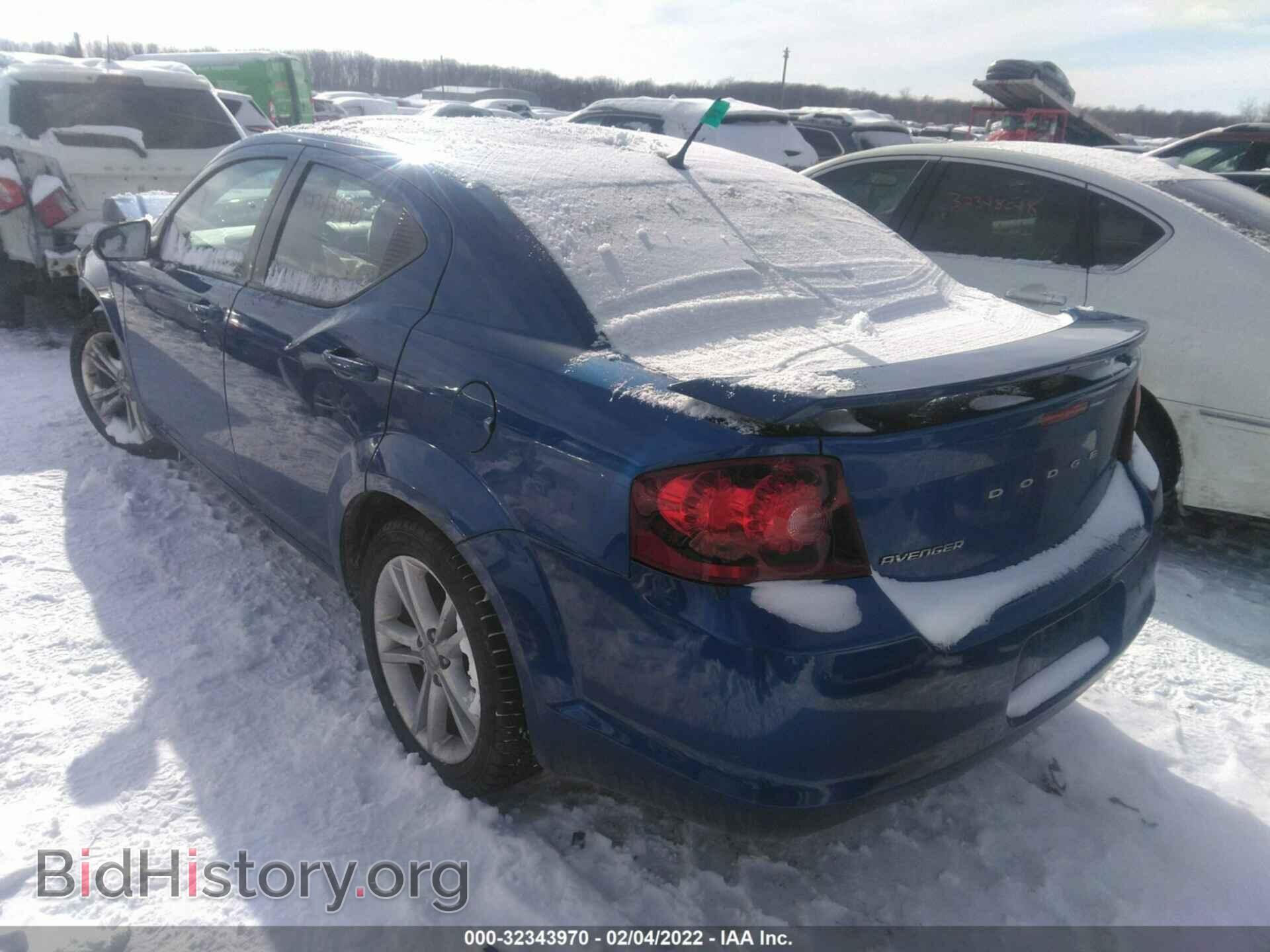 2013 DODGE AVENGER - VIN: 1C3CDZCB7DN541255 - Фото 3