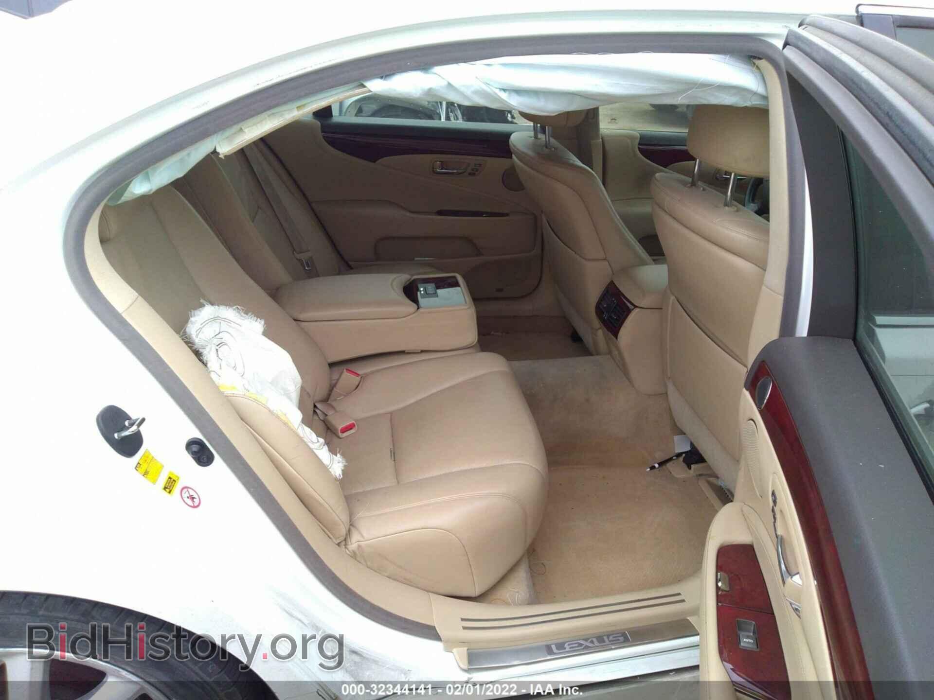 2008 LEXUS LS 460 - VIN: JTHGL46F185022286 - Фото 8