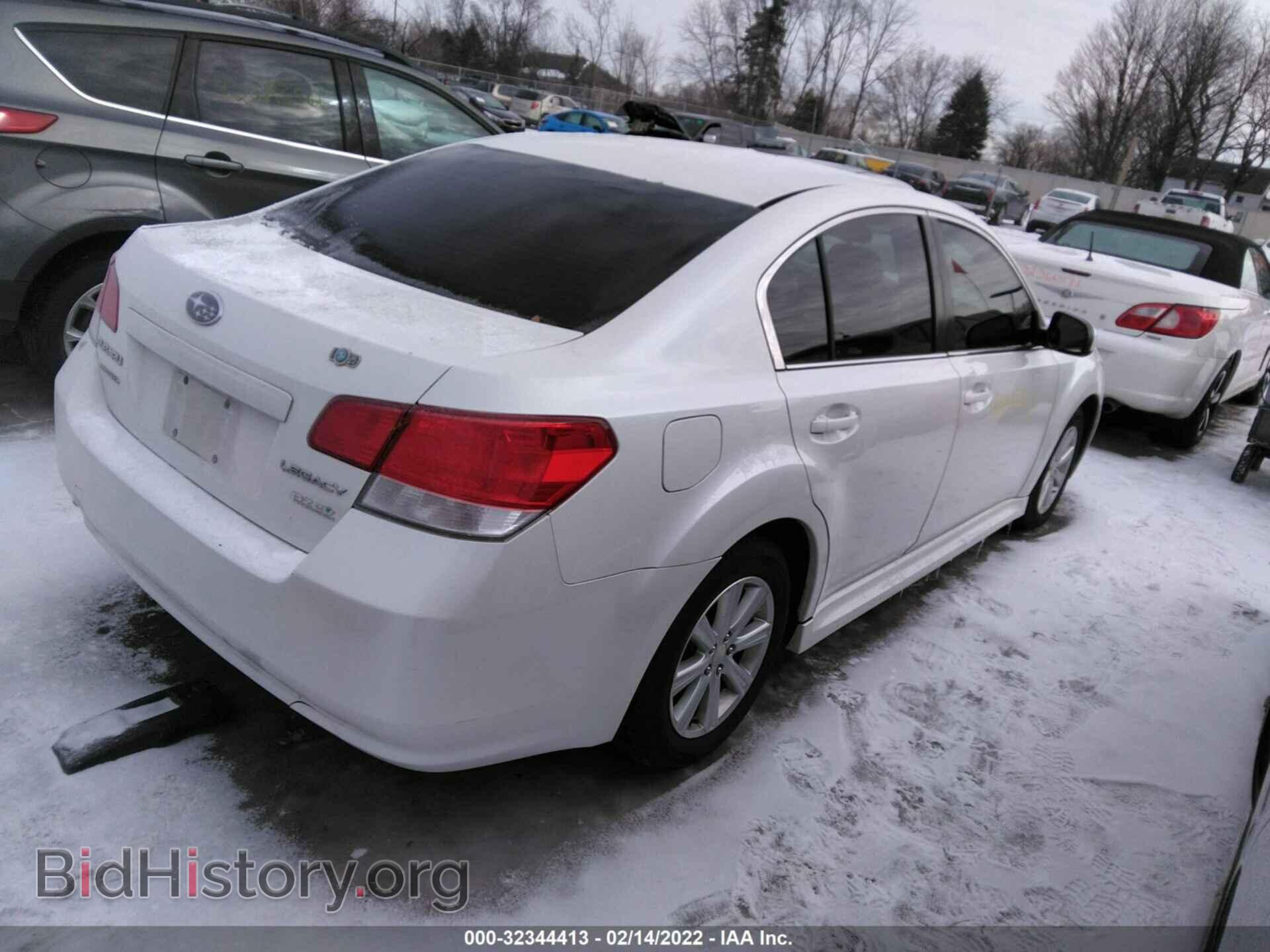 2011 SUBARU LEGACY - VIN: 4S3BMBC67B3251897 - Фото 4