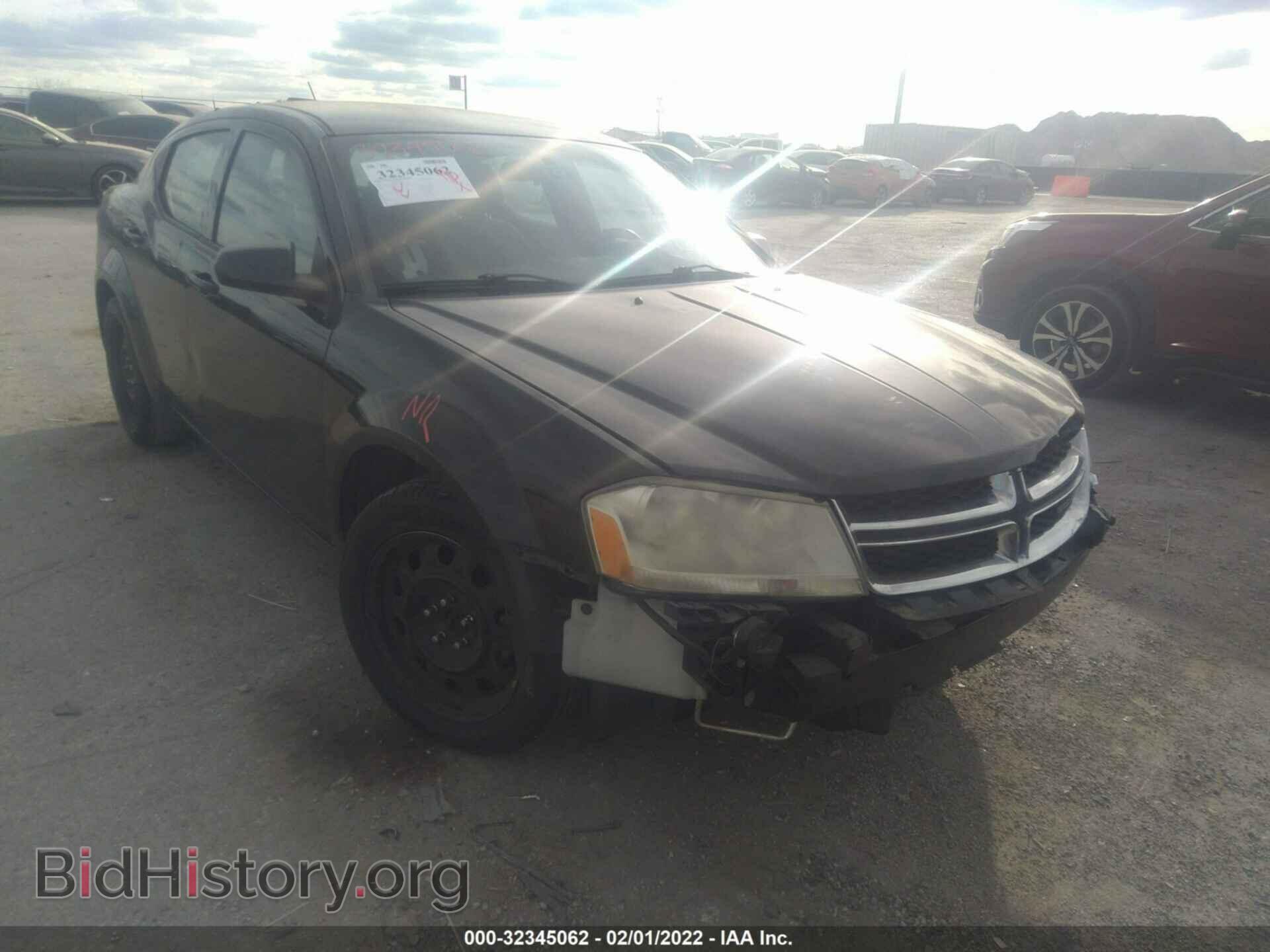 Photo 1B3BD4FB3BN545338 - DODGE AVENGER 2011