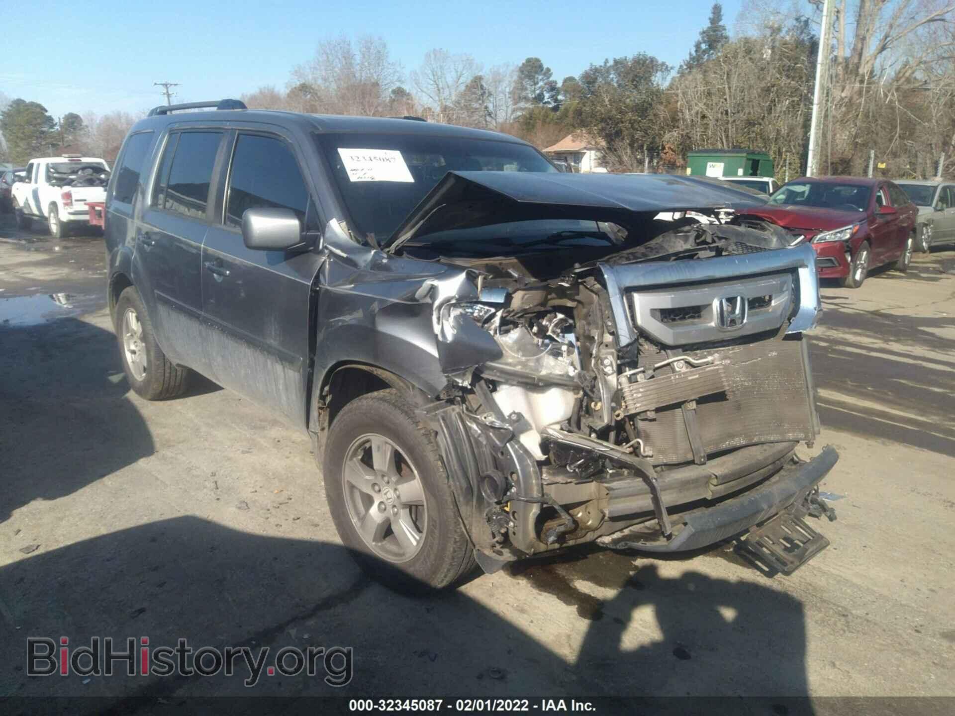 Фотография 5FNYF48559B044390 - HONDA PILOT 2009