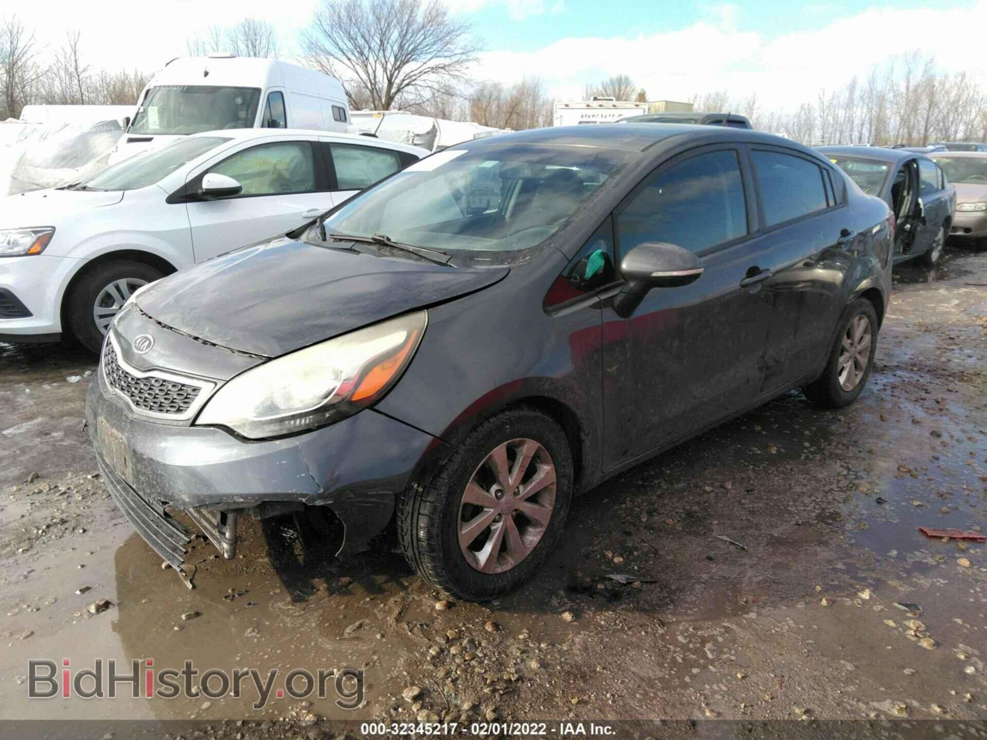 2012 KIA RIO - VIN: KNADN4A39C6085423 - Фото 2