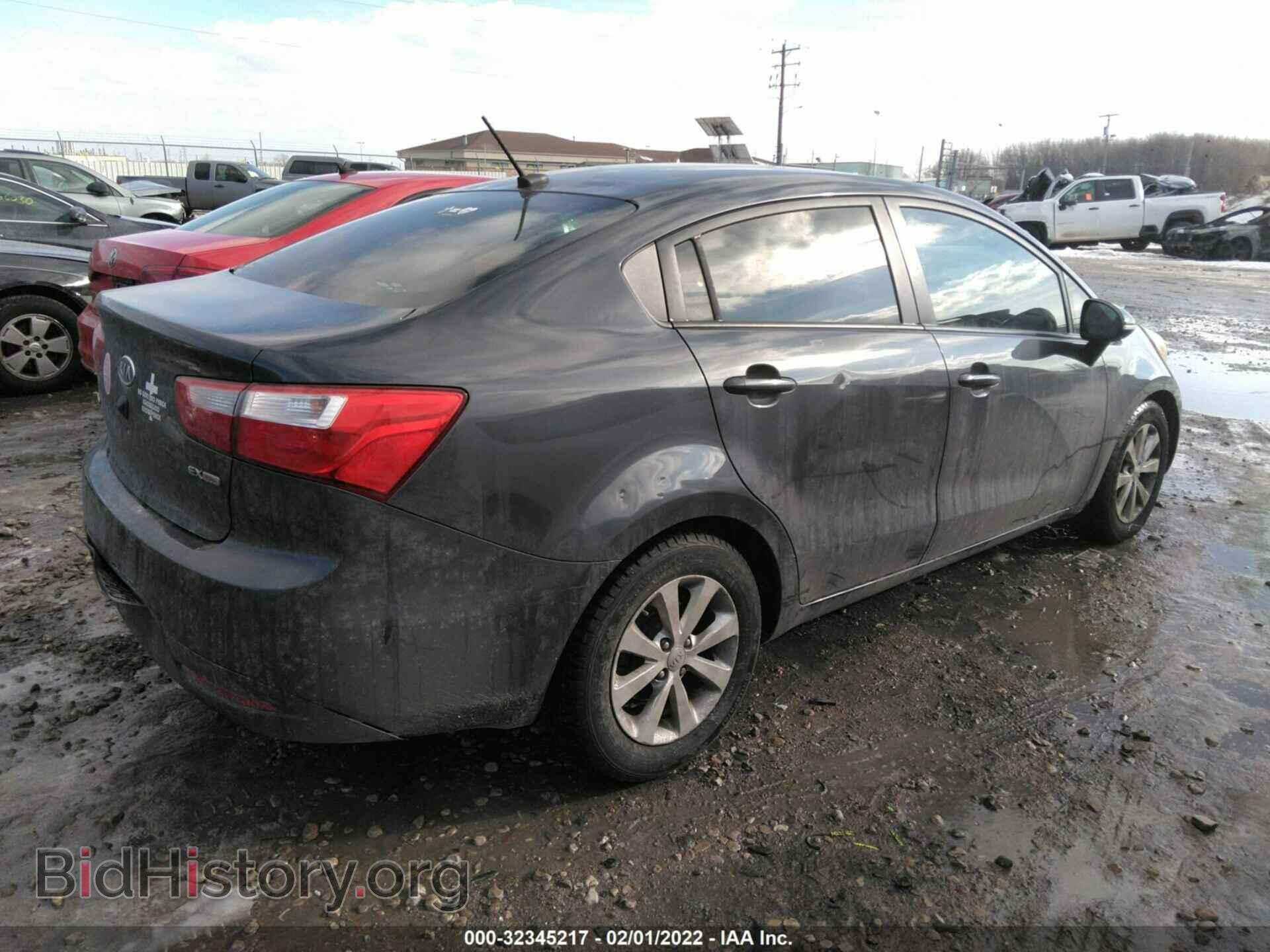 2012 KIA RIO - VIN: KNADN4A39C6085423 - Фото 4