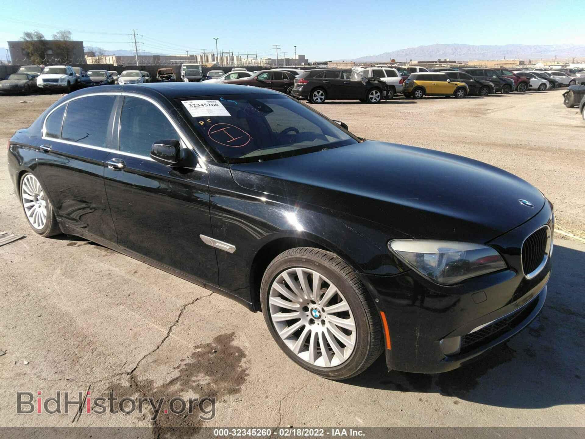 Photo WBAKB8C59CC963584 - BMW 7 SERIES 2012