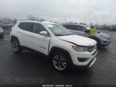 2021 Jeep COMPASS Limited, белый — VIN 3C4NJDCB5MT520341, IAAI