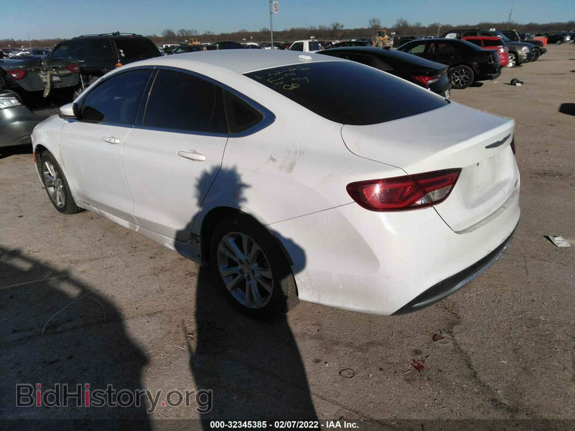 2015 CHRYSLER 200 - VIN: 1C3CCCAB3FN592077 - Фото 3