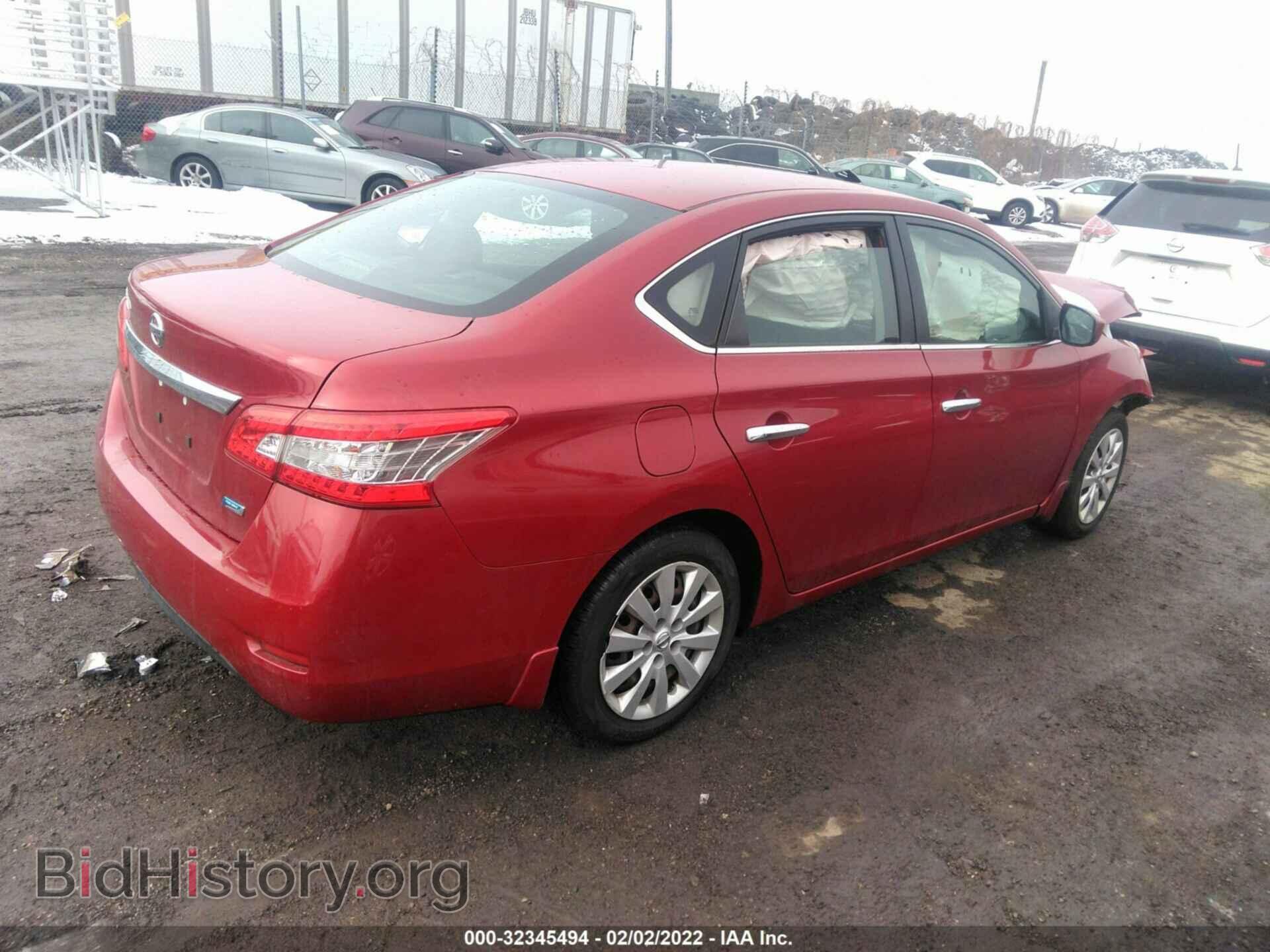2014 NISSAN SENTRA - VIN: 3N1AB7AP1EL618010 - Фото 4