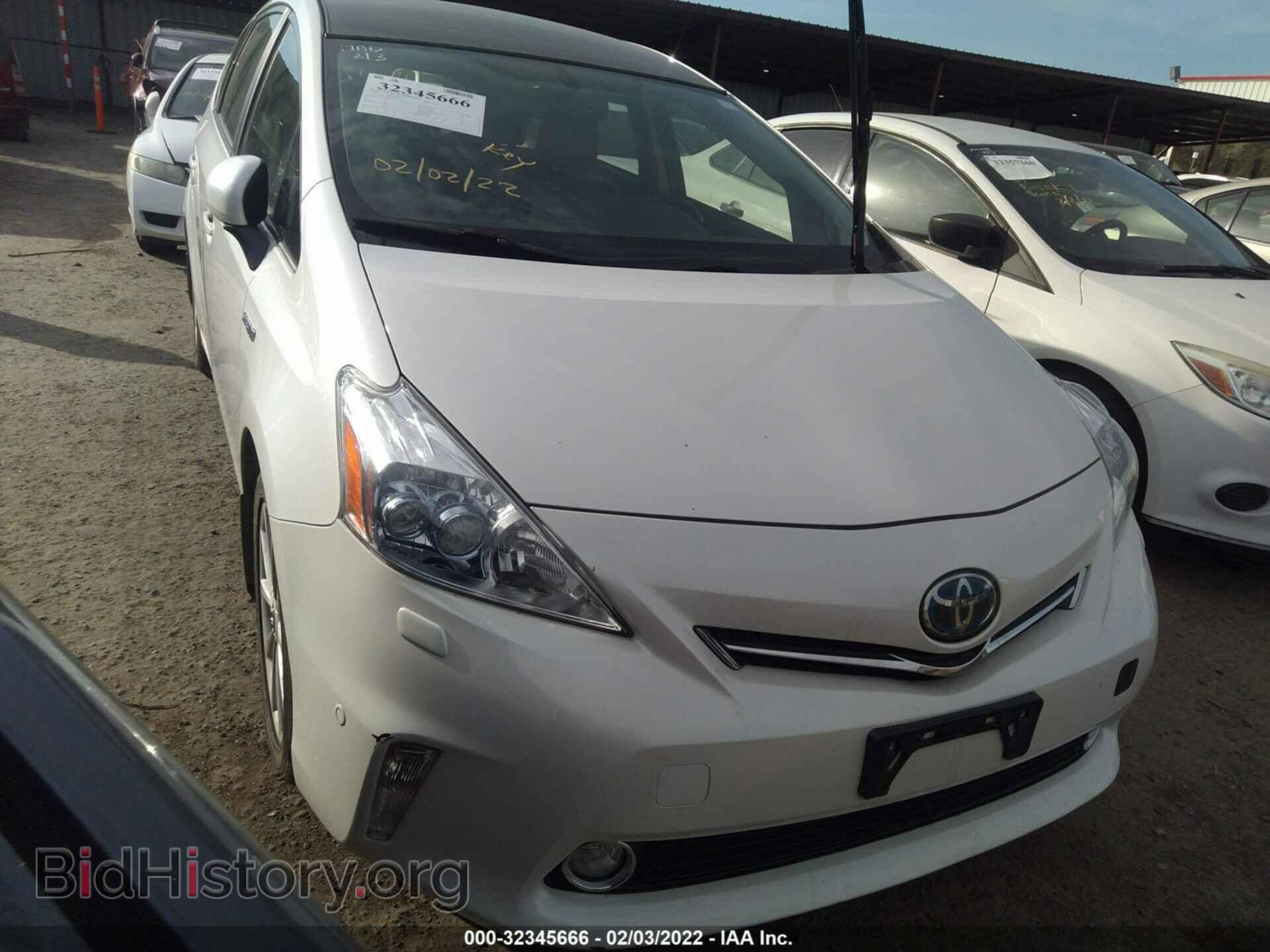 Photo JTDZN3EU6C3172011 - TOYOTA PRIUS V 2012