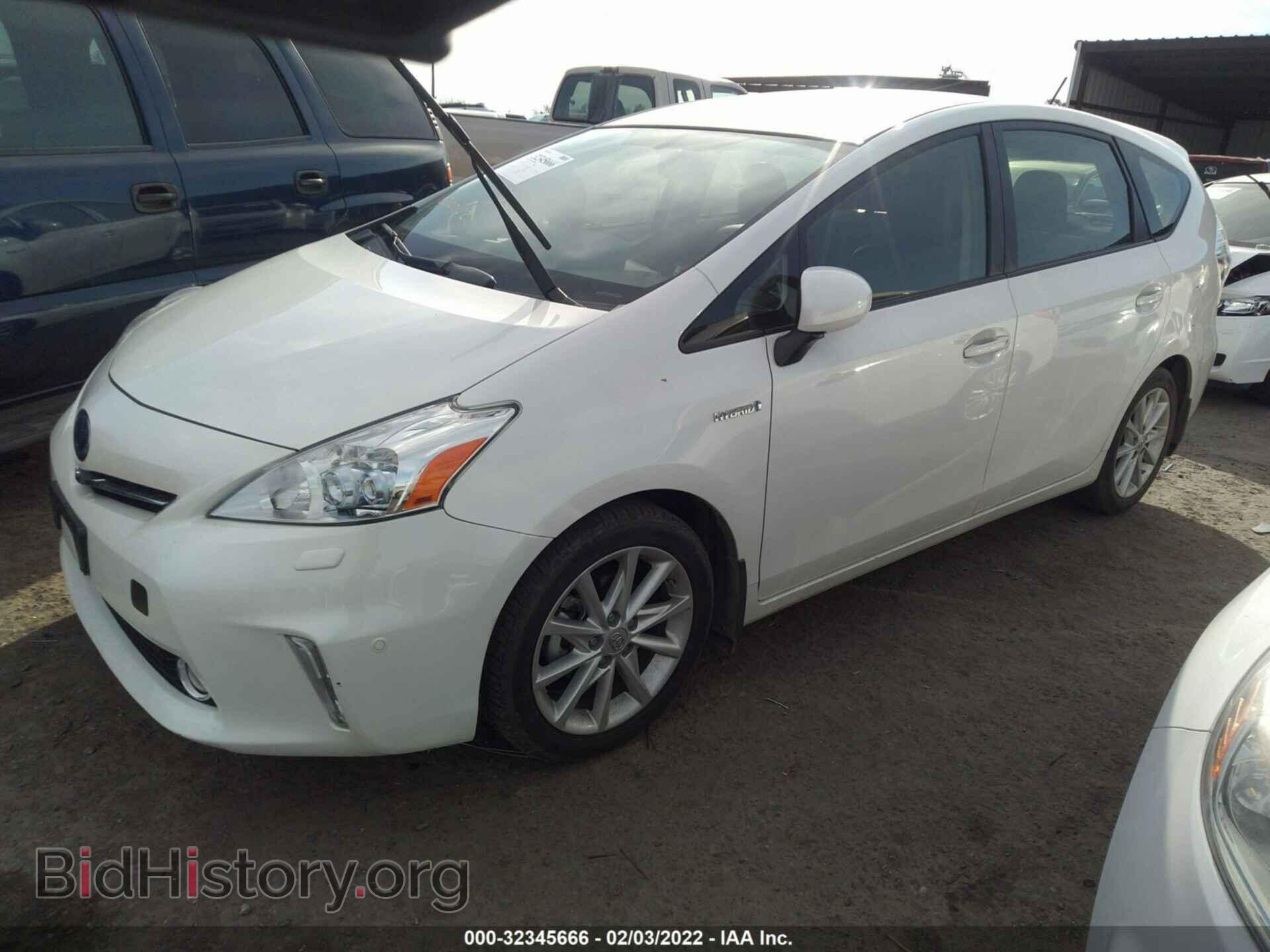 2012 TOYOTA PRIUS V - VIN: JTDZN3EU6C3172011 - Фото 2