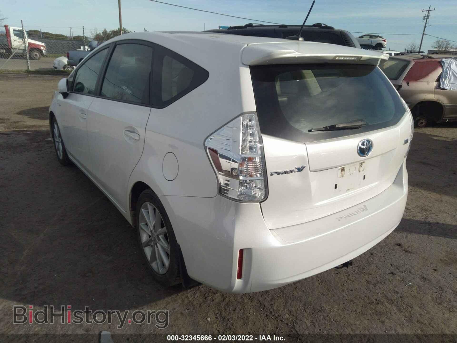 2012 TOYOTA PRIUS V - VIN: JTDZN3EU6C3172011 - Фото 3