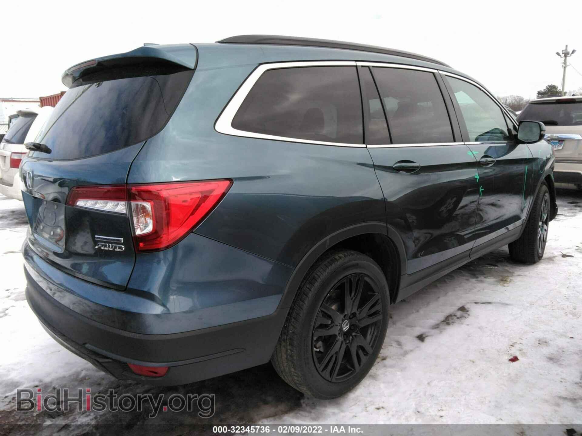 2021 HONDA PILOT - VIN: 5FNYF6H27MB024765 - Фото 4