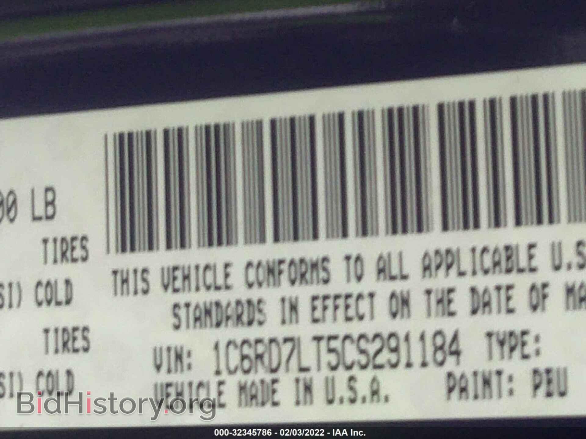 2012 RAM 1500 - VIN: 1C6RD7LT5CS291184 - Photo 9