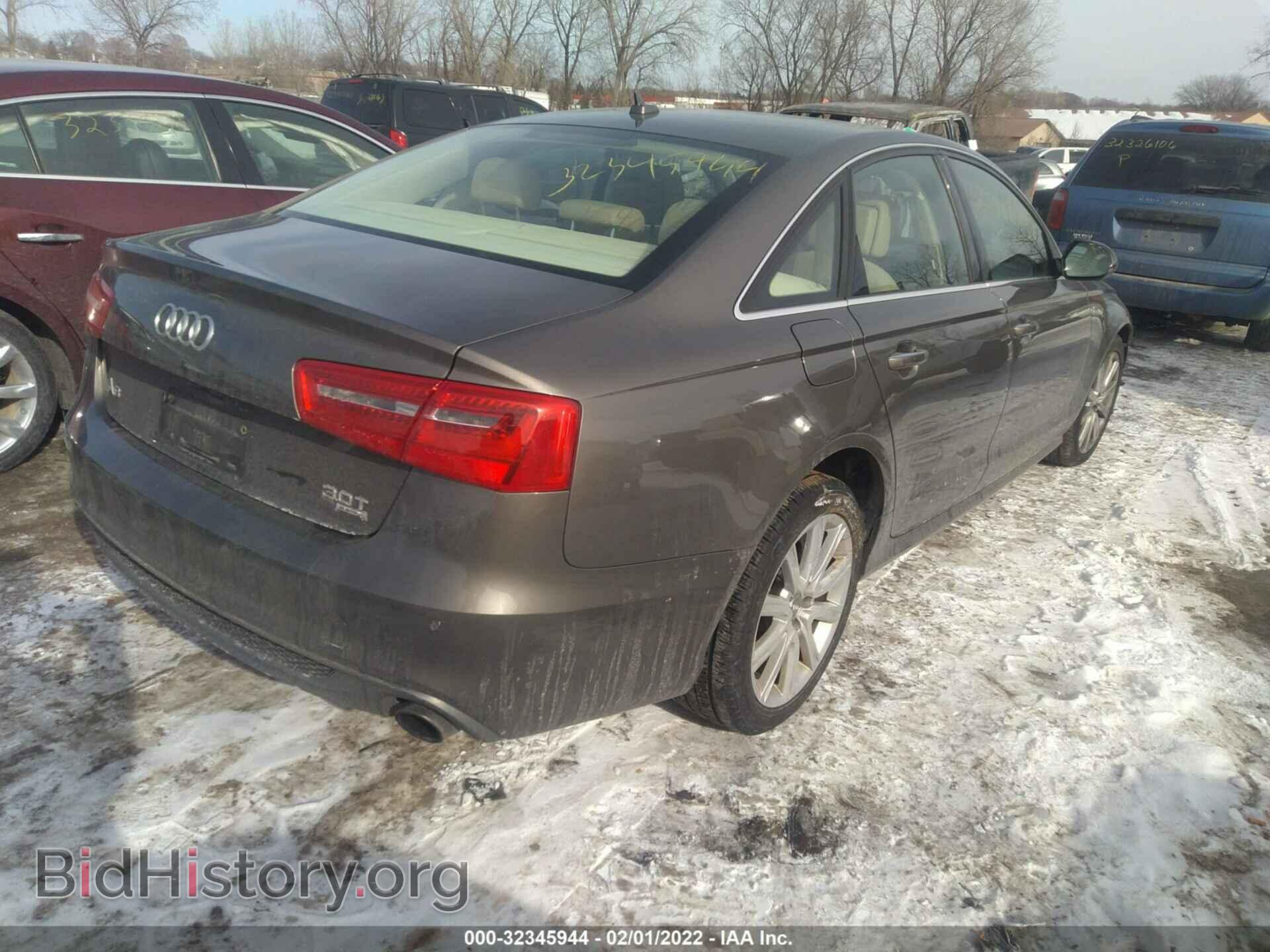 2012 AUDI A6 - VIN: WAUHGAFC8CN044578 - Фото 4
