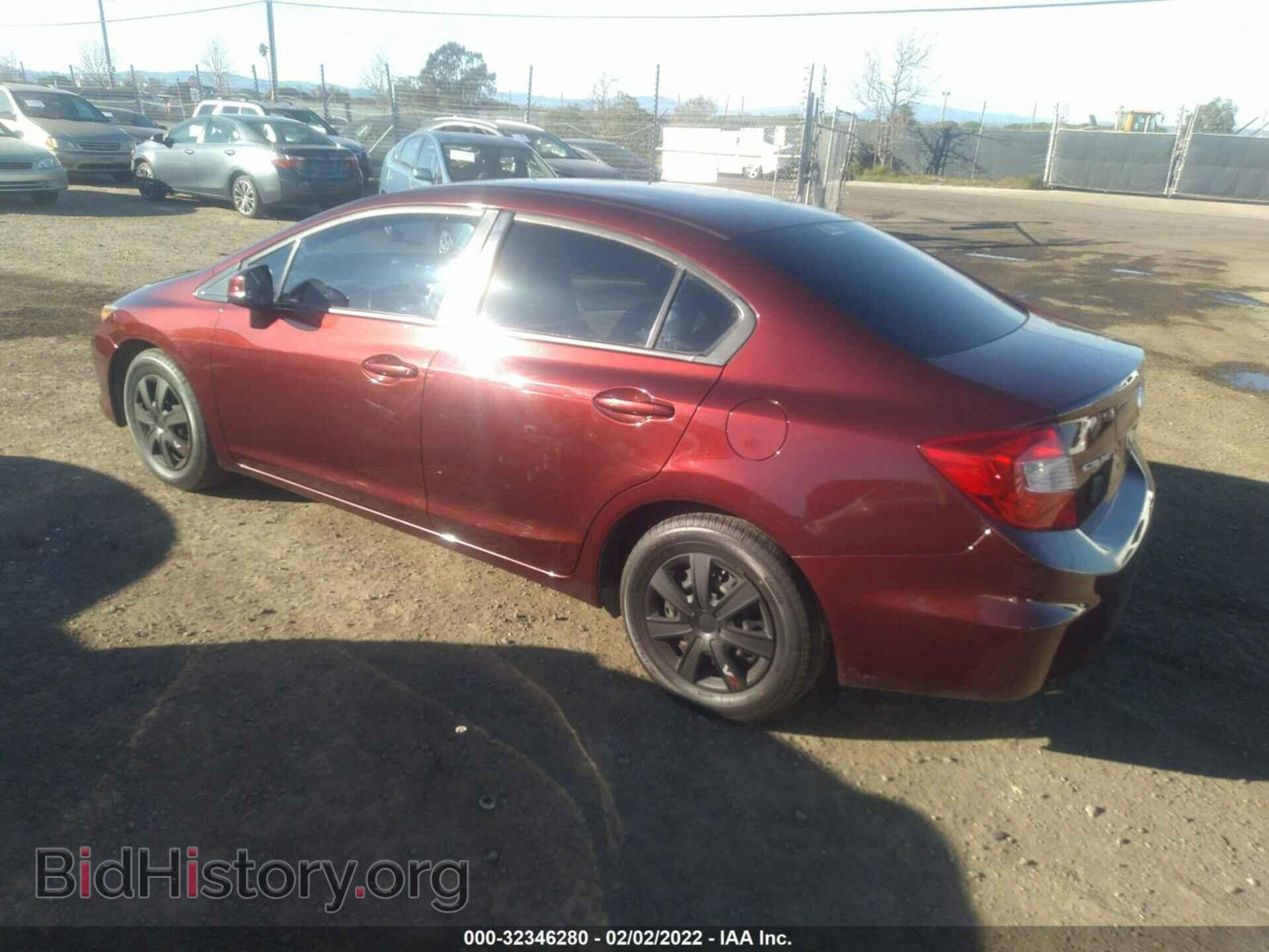 2012 HONDA CIVIC SDN - VIN: 19XFB2F51CE338022 - Фото 3