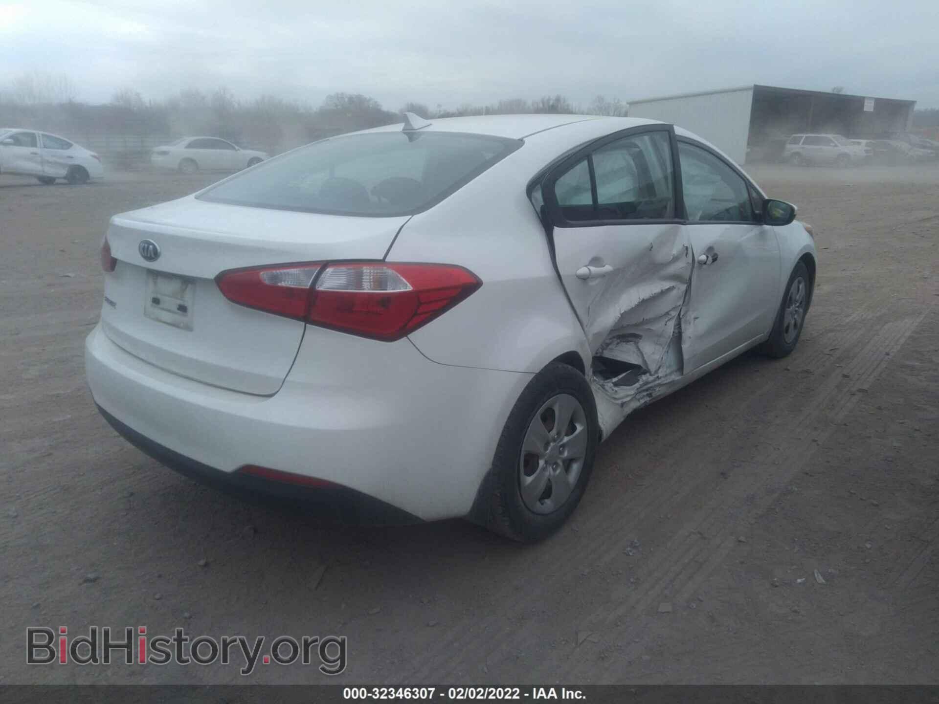 2016 KIA FORTE - VIN: KNAFK4A68G5441884 - Фото 4