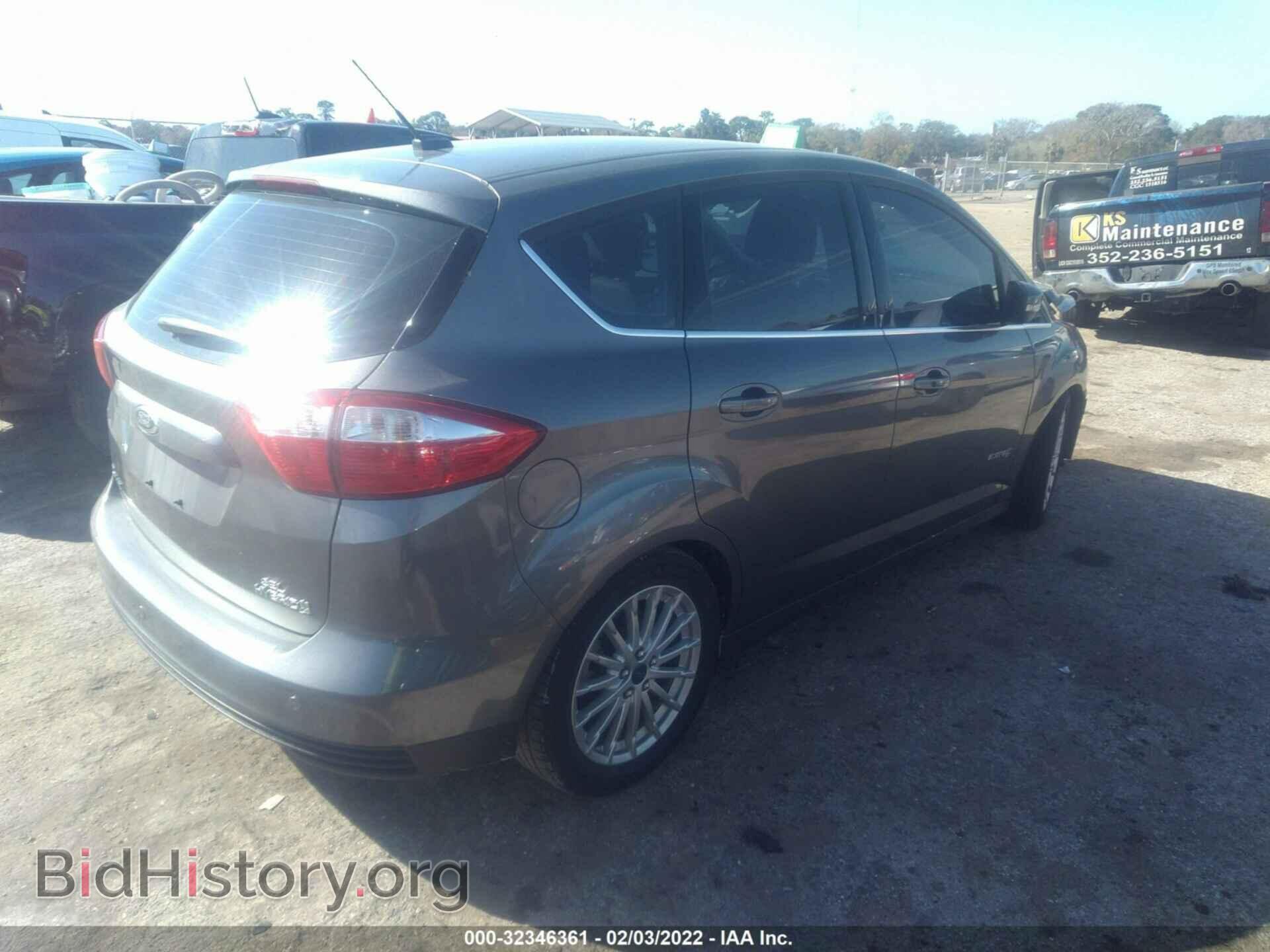 2014 FORD C-MAX HYBRID - VIN: 1FADP5BU6EL500332 - Фото 4