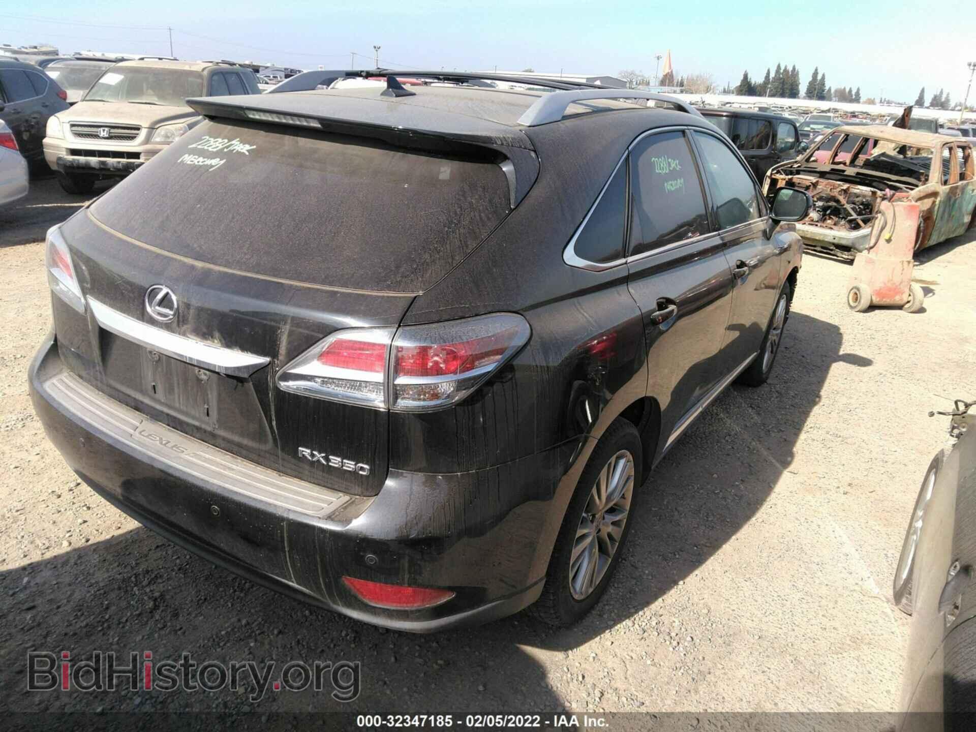 2013 LEXUS RX 350 - VIN: 2T2BK1BA7DC160897 - Photo 4