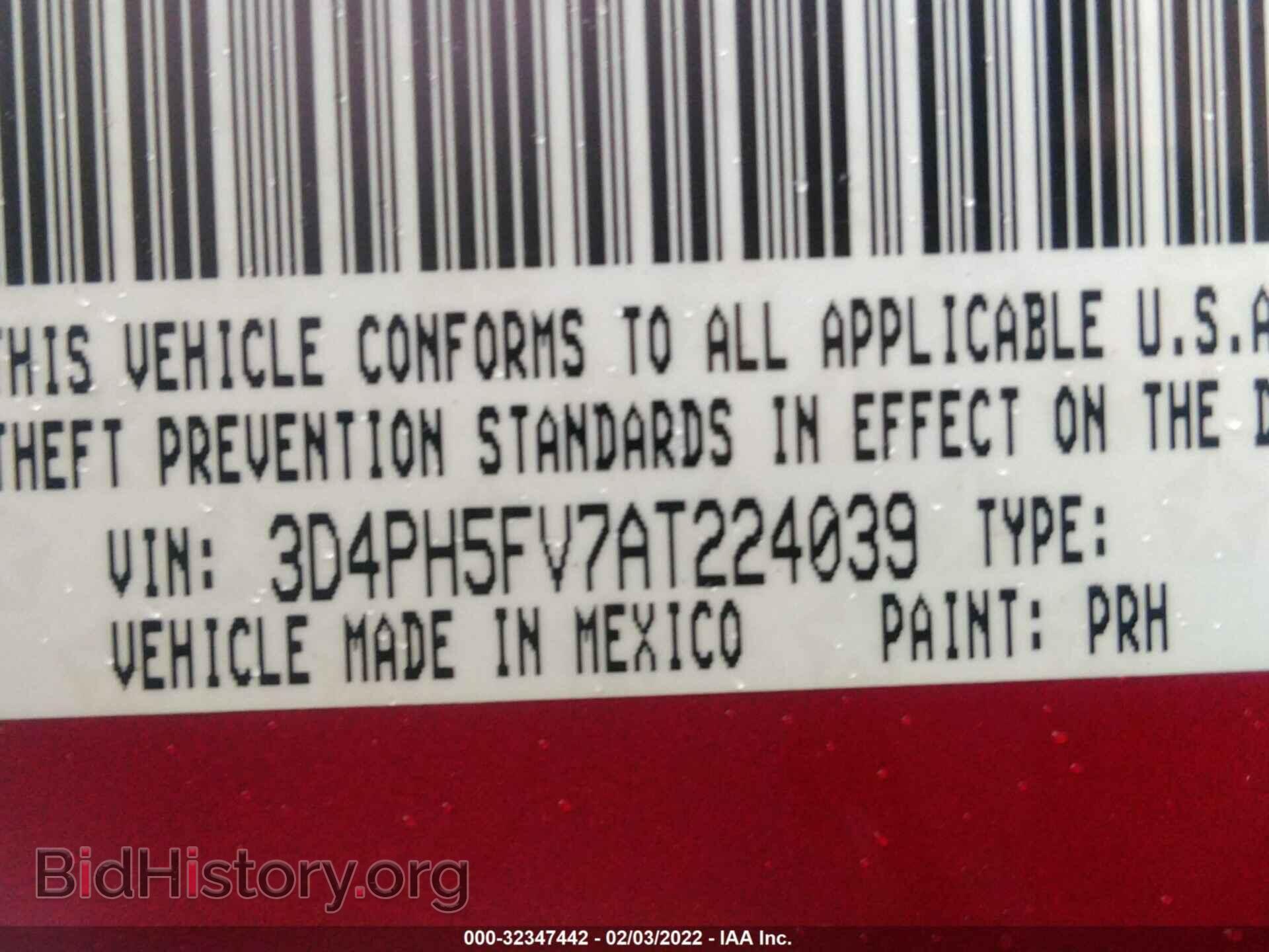 2010 DODGE JOURNEY - VIN: 3D4PH5FV7AT224039 - Фото 9