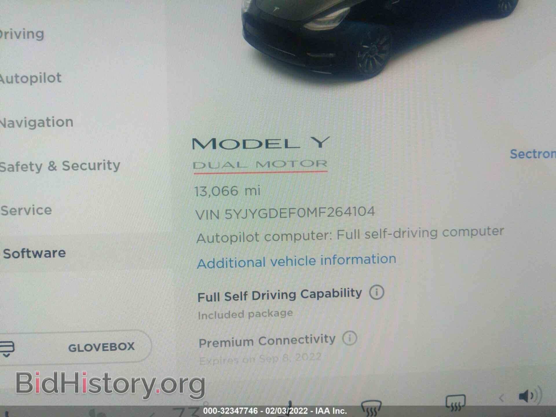 2021 TESLA MODEL Y - VIN: 5YJYGDEF0MF264104 - Photo 7