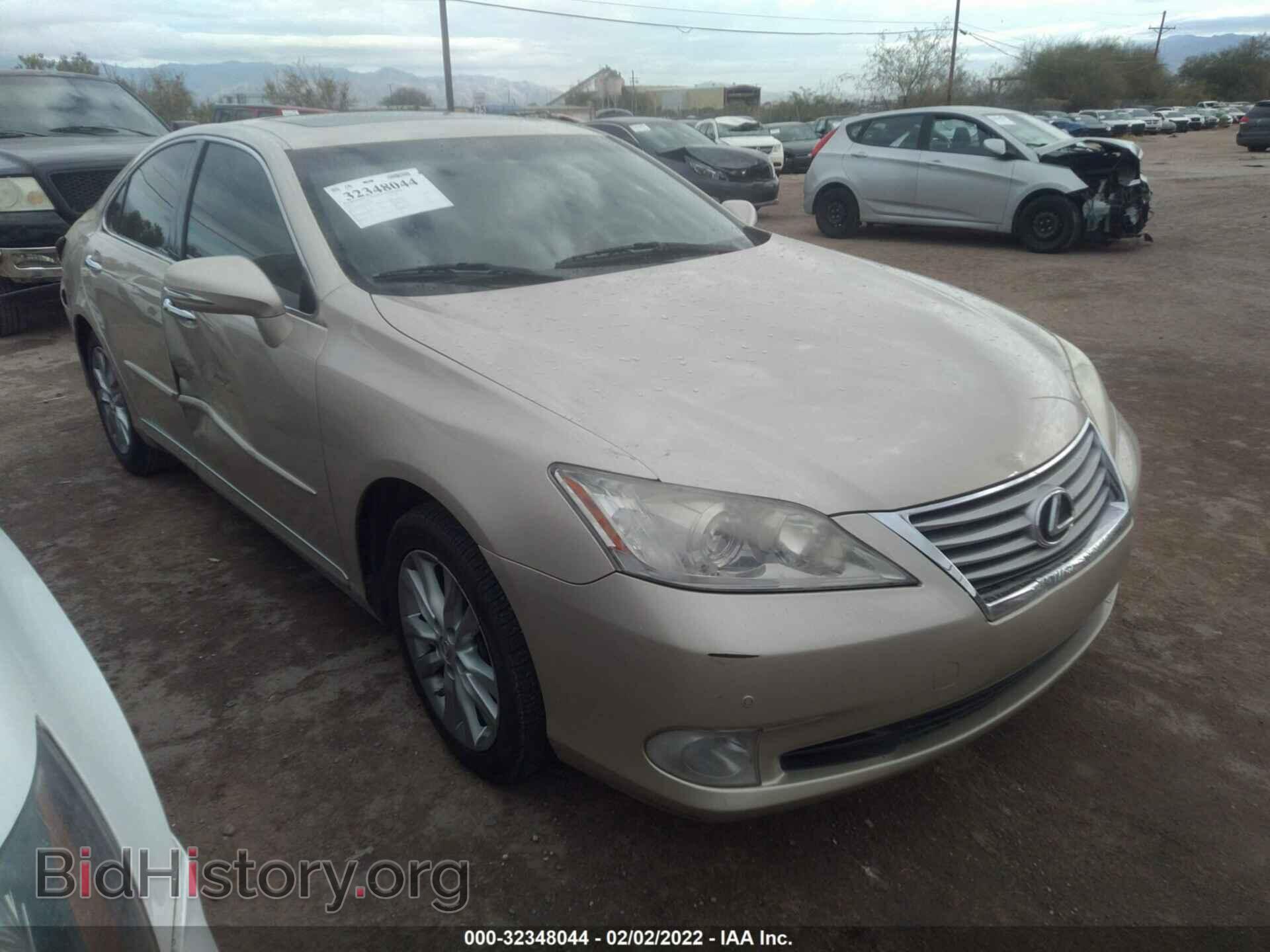Photo JTHBK1EG1B2420449 - LEXUS ES 350 2011
