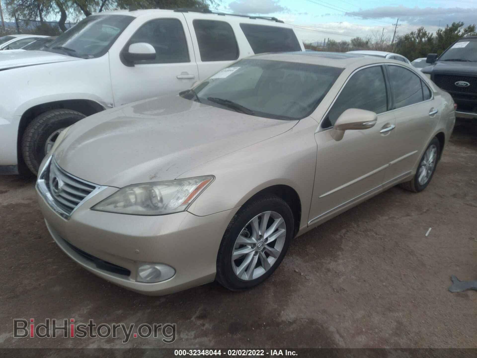2011 LEXUS ES 350 - VIN: JTHBK1EG1B2420449 - Фото 2
