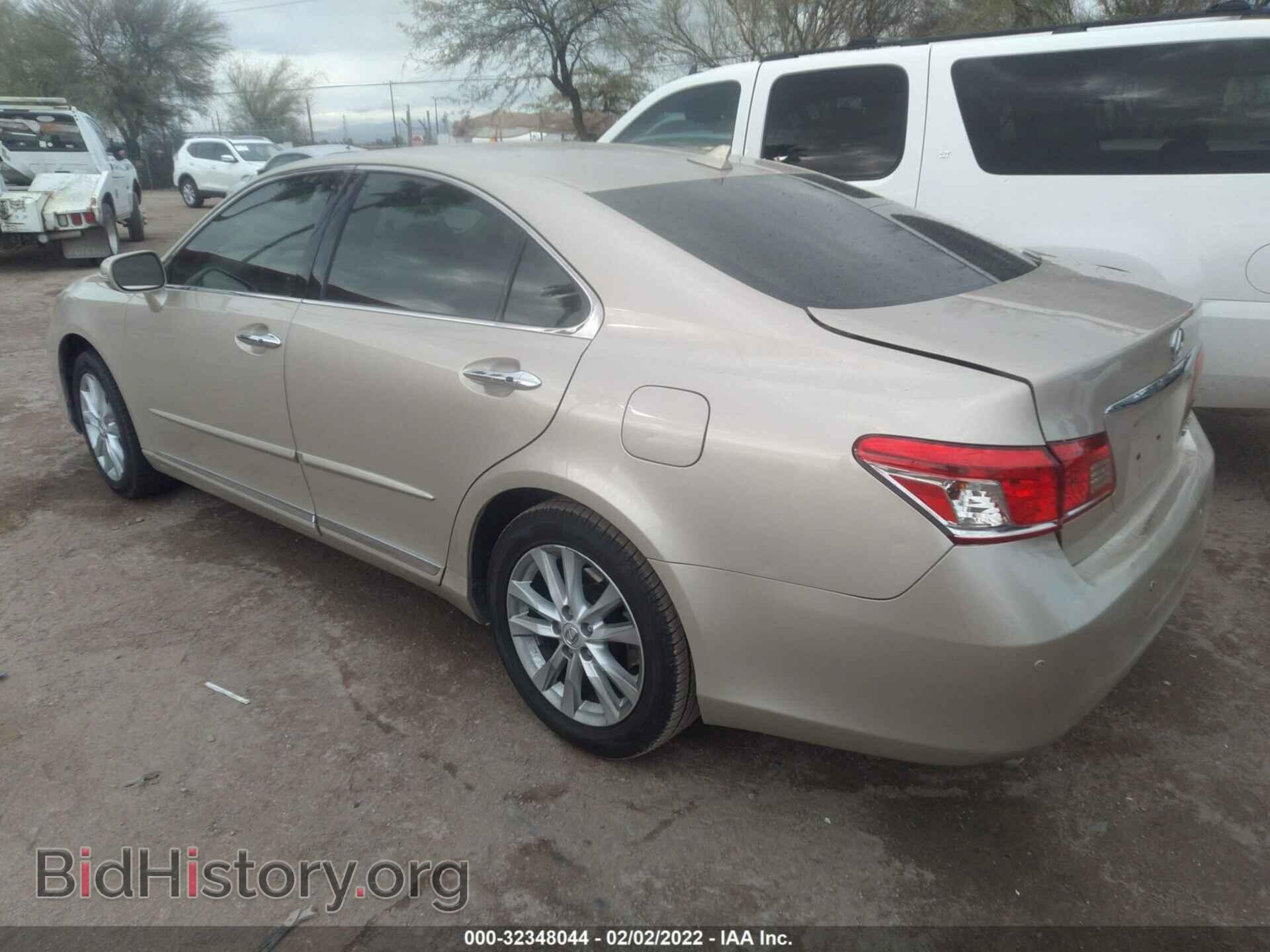 2011 LEXUS ES 350 - VIN: JTHBK1EG1B2420449 - Фото 3