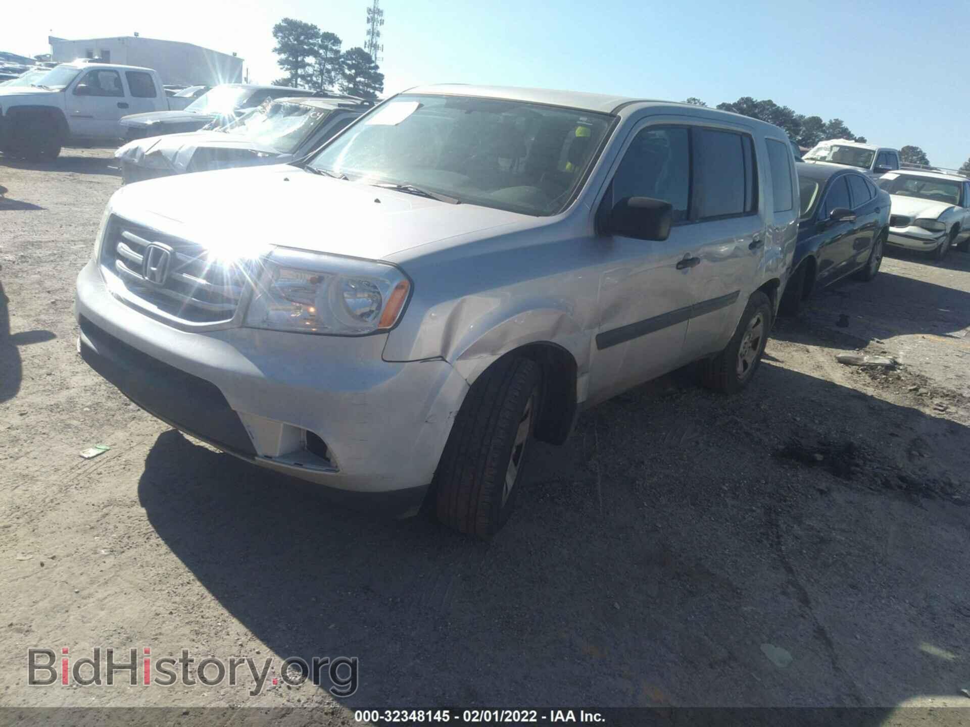 2014 HONDA PILOT - VIN: 5FNYF4H23EB031184 - Фото 2