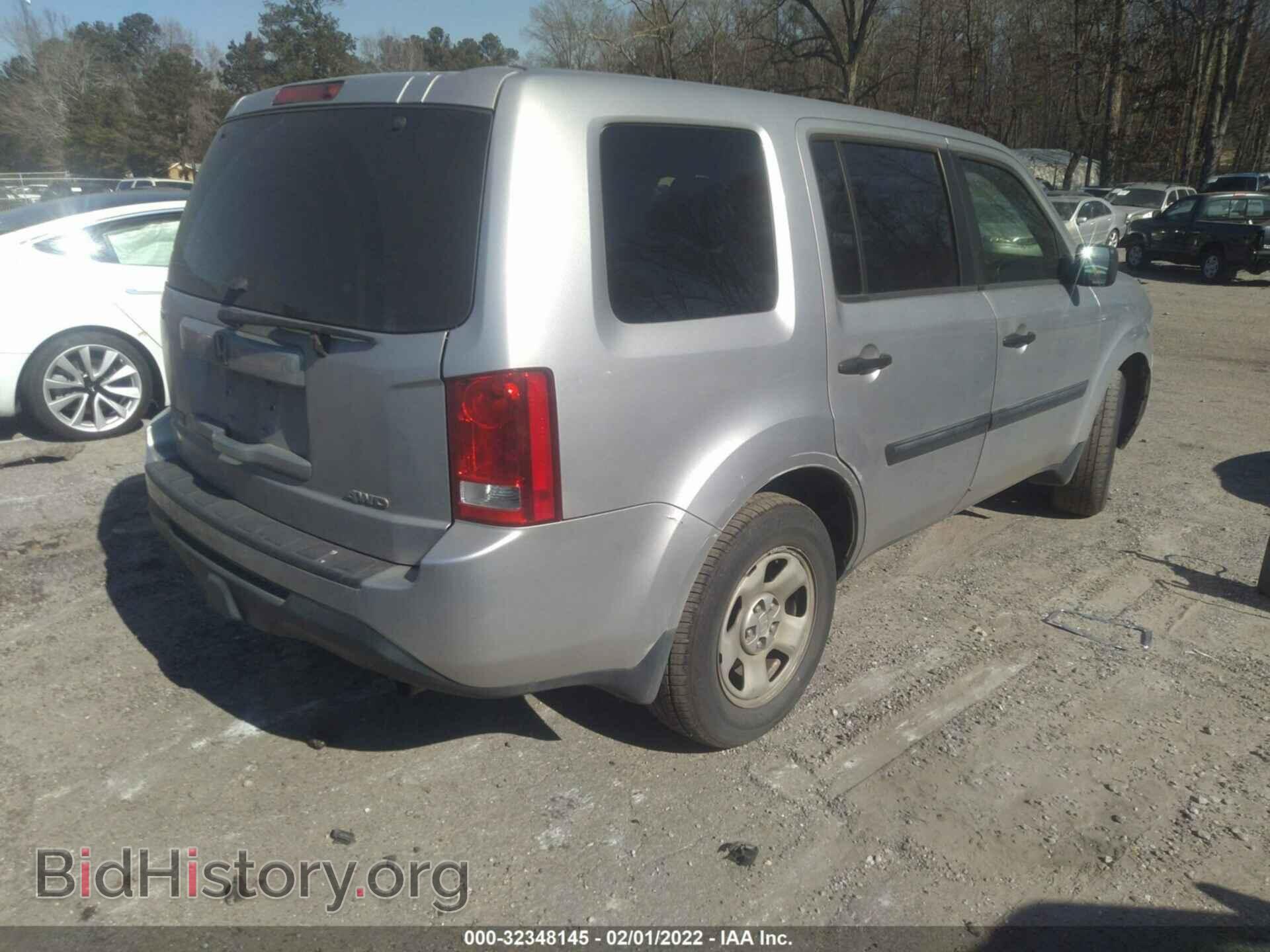2014 HONDA PILOT - VIN: 5FNYF4H23EB031184 - Фото 4