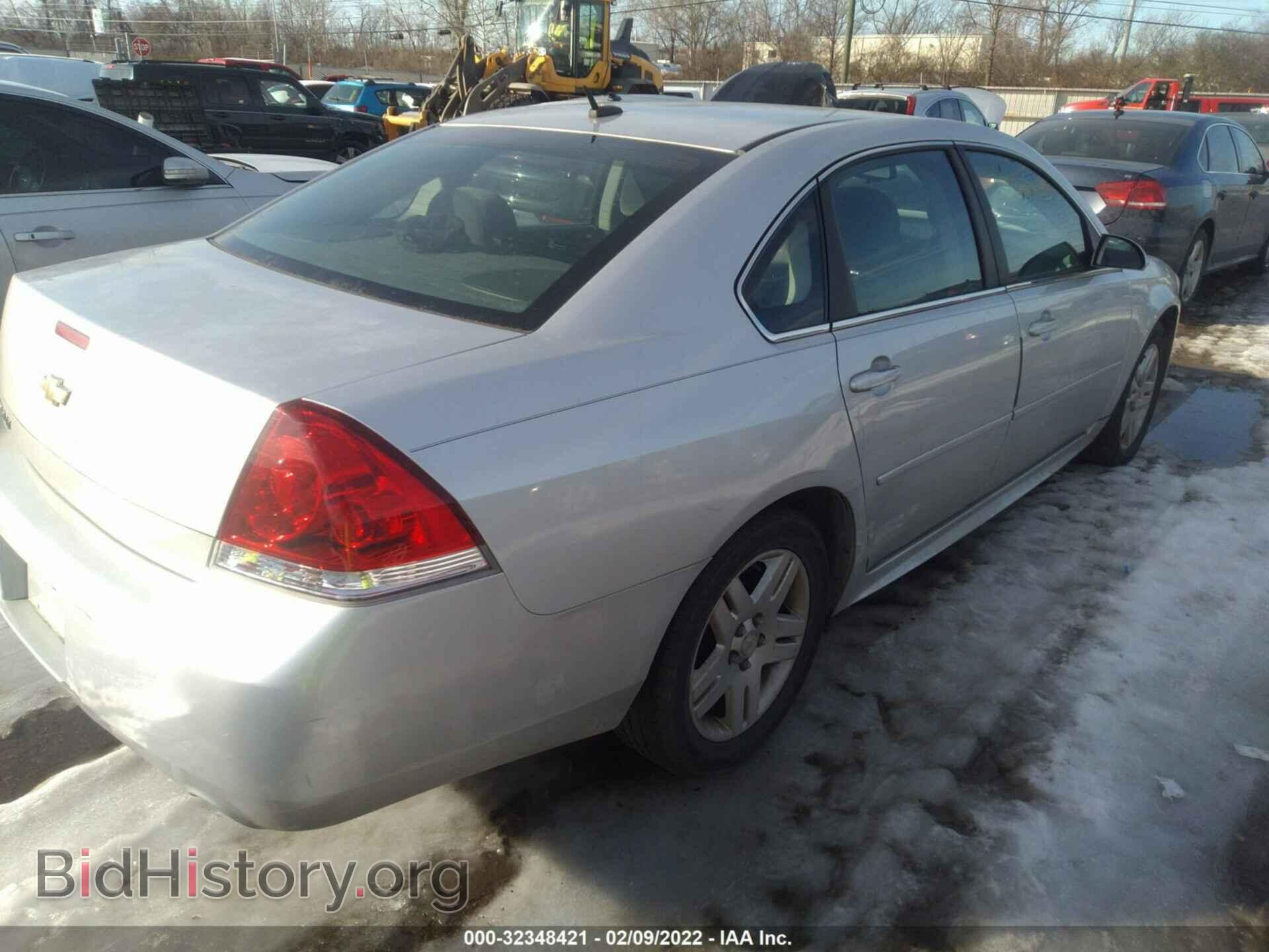 2013 CHEVROLET IMPALA - VIN: 2G1WB5E33D1144875 - Фото 4