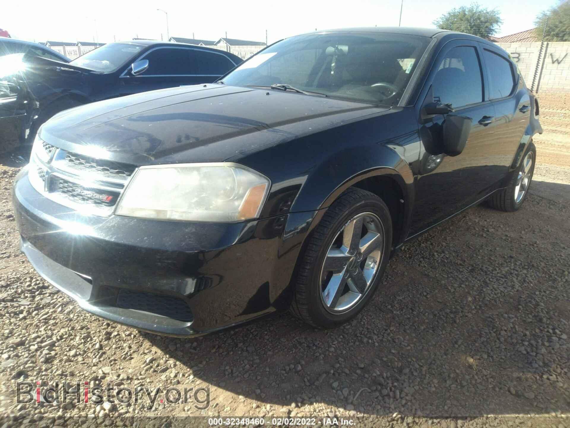 Фотография 1C3CDZAB0DN658131 - DODGE AVENGER 2013