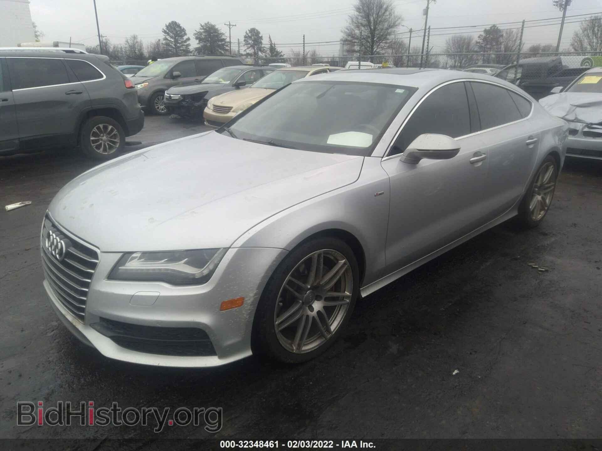 2012 AUDI A7 - VIN: WAUSGCFC0CN002343 - Фото 2