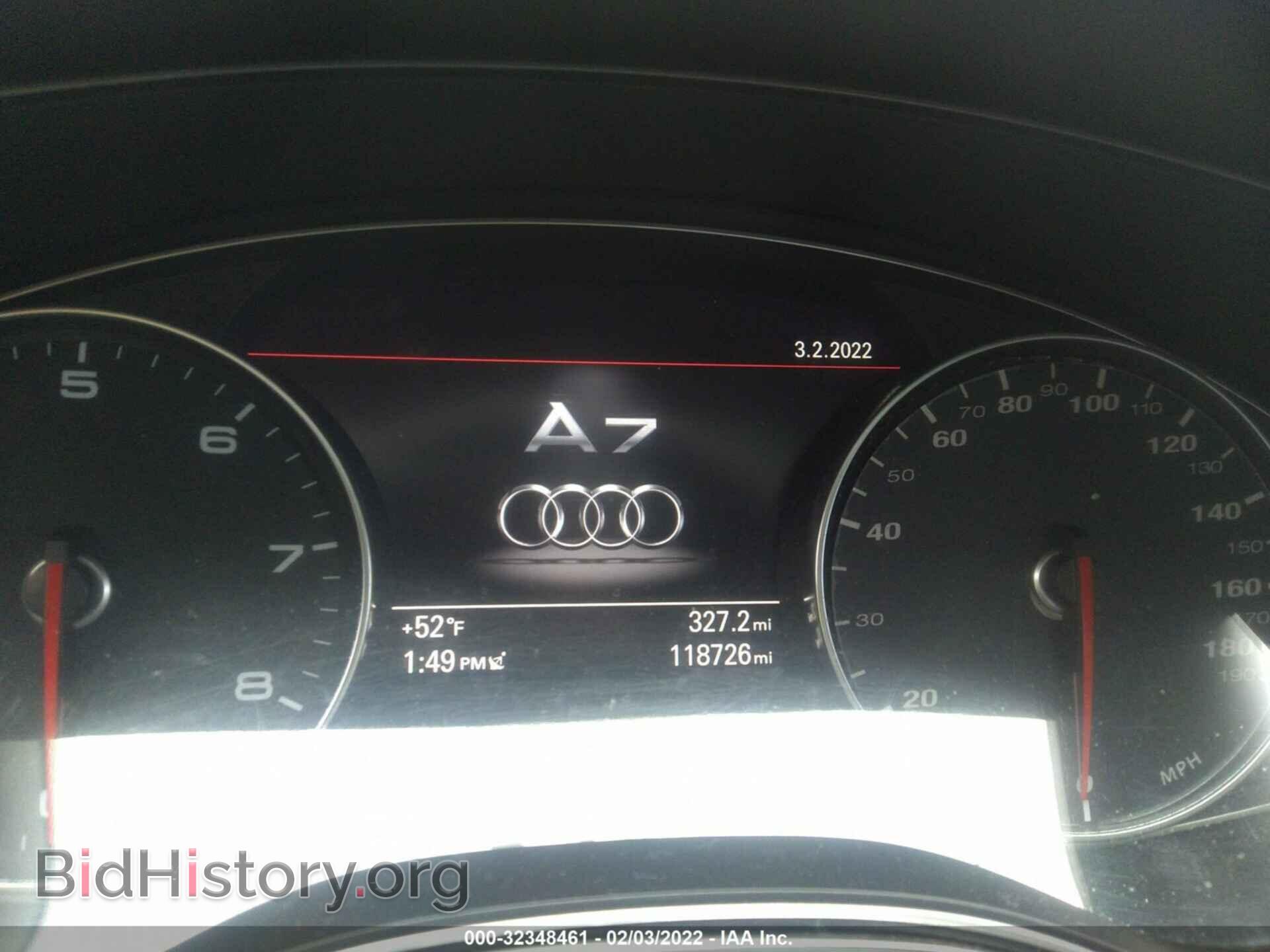 2012 AUDI A7 - VIN: WAUSGCFC0CN002343 - Фото 7