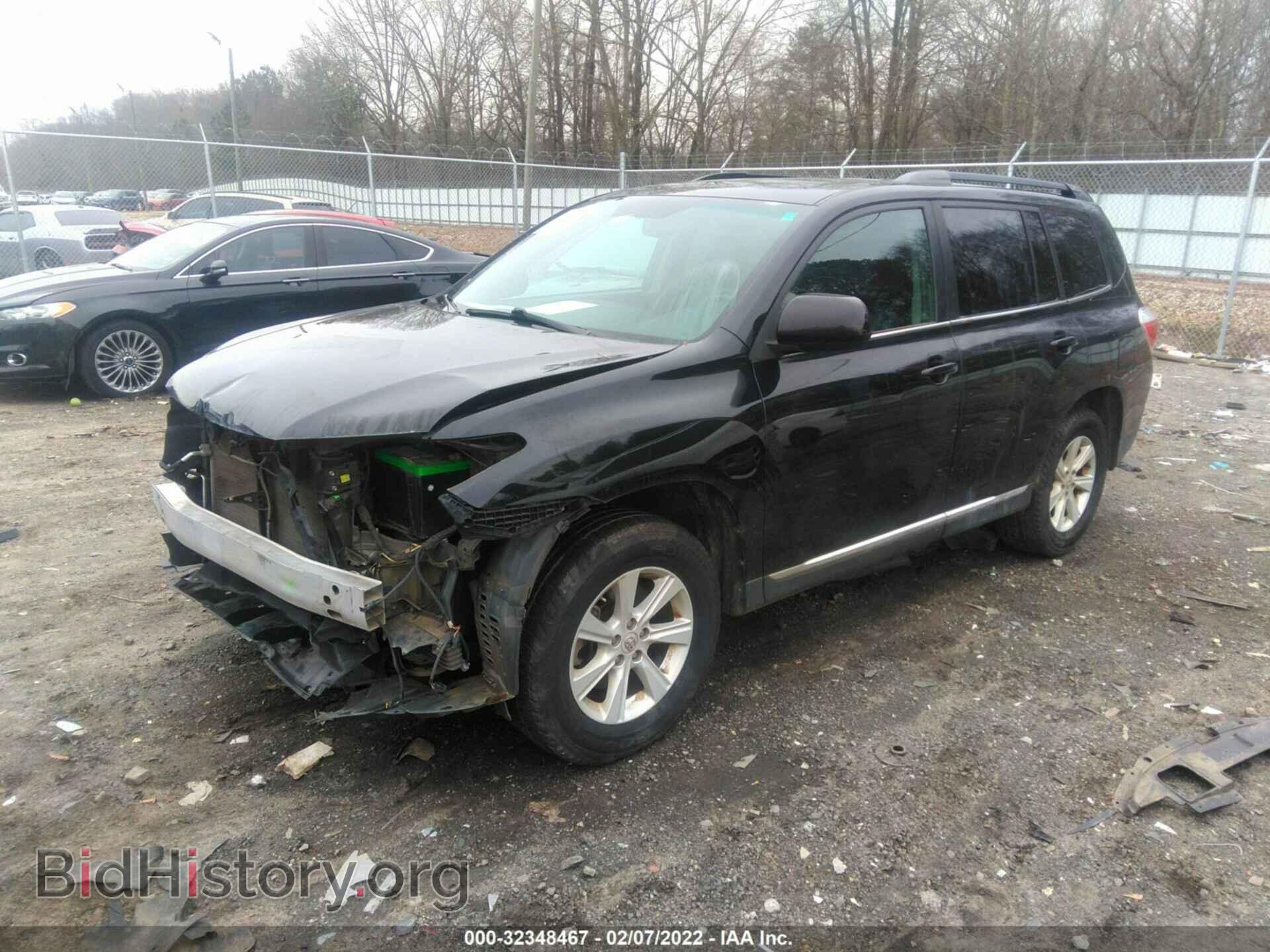 2012 TOYOTA HIGHLANDER - VIN: 5TDZK3EH6CS075269 - Фото 2