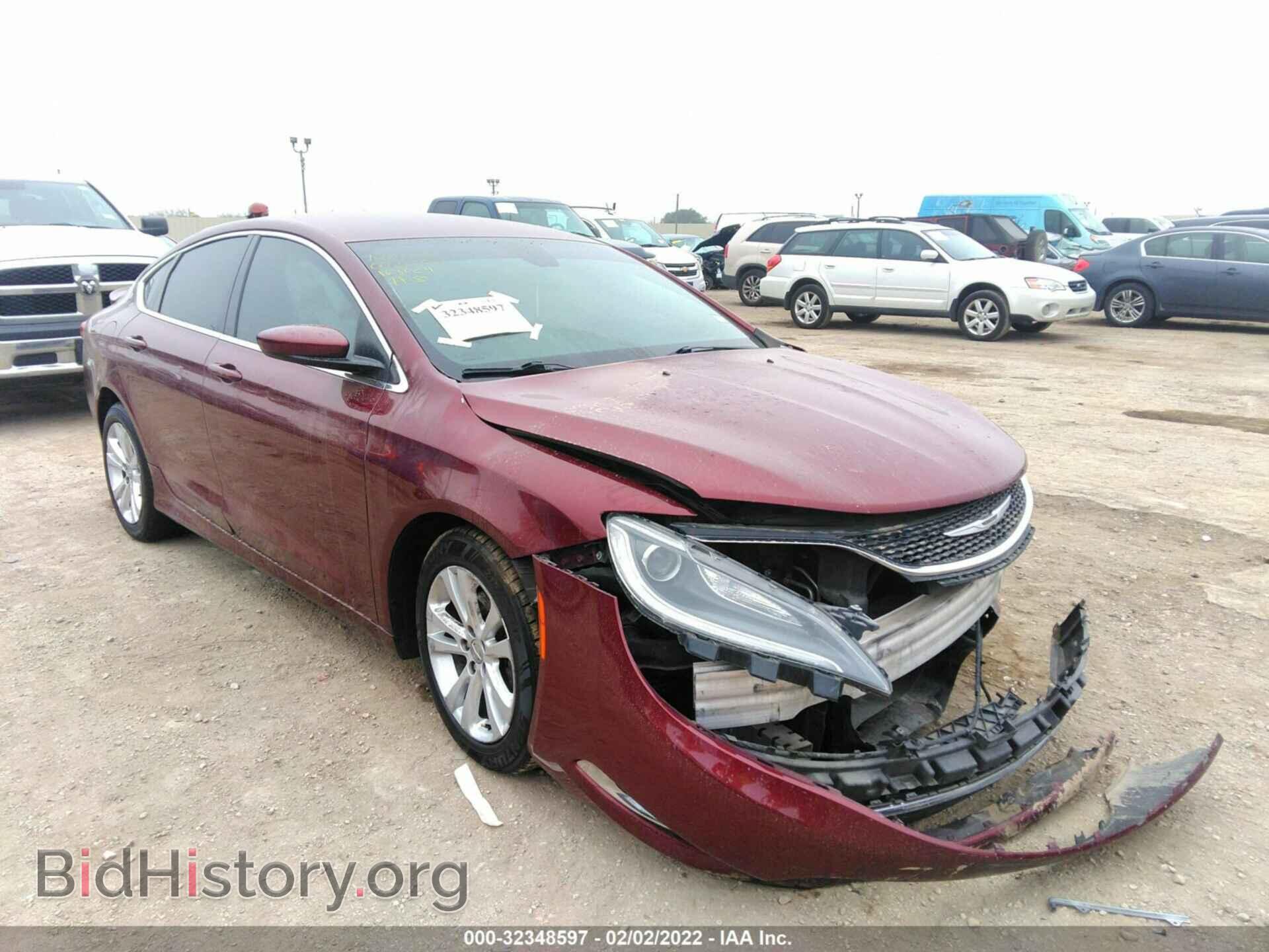 Фотография 1C3CCCAB5GN163024 - CHRYSLER 200 2016