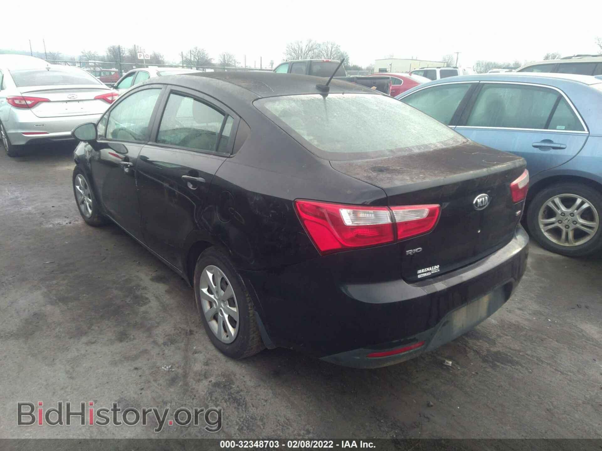 2014 KIA RIO - VIN: KNADM4A35E6413054 - Фото 3