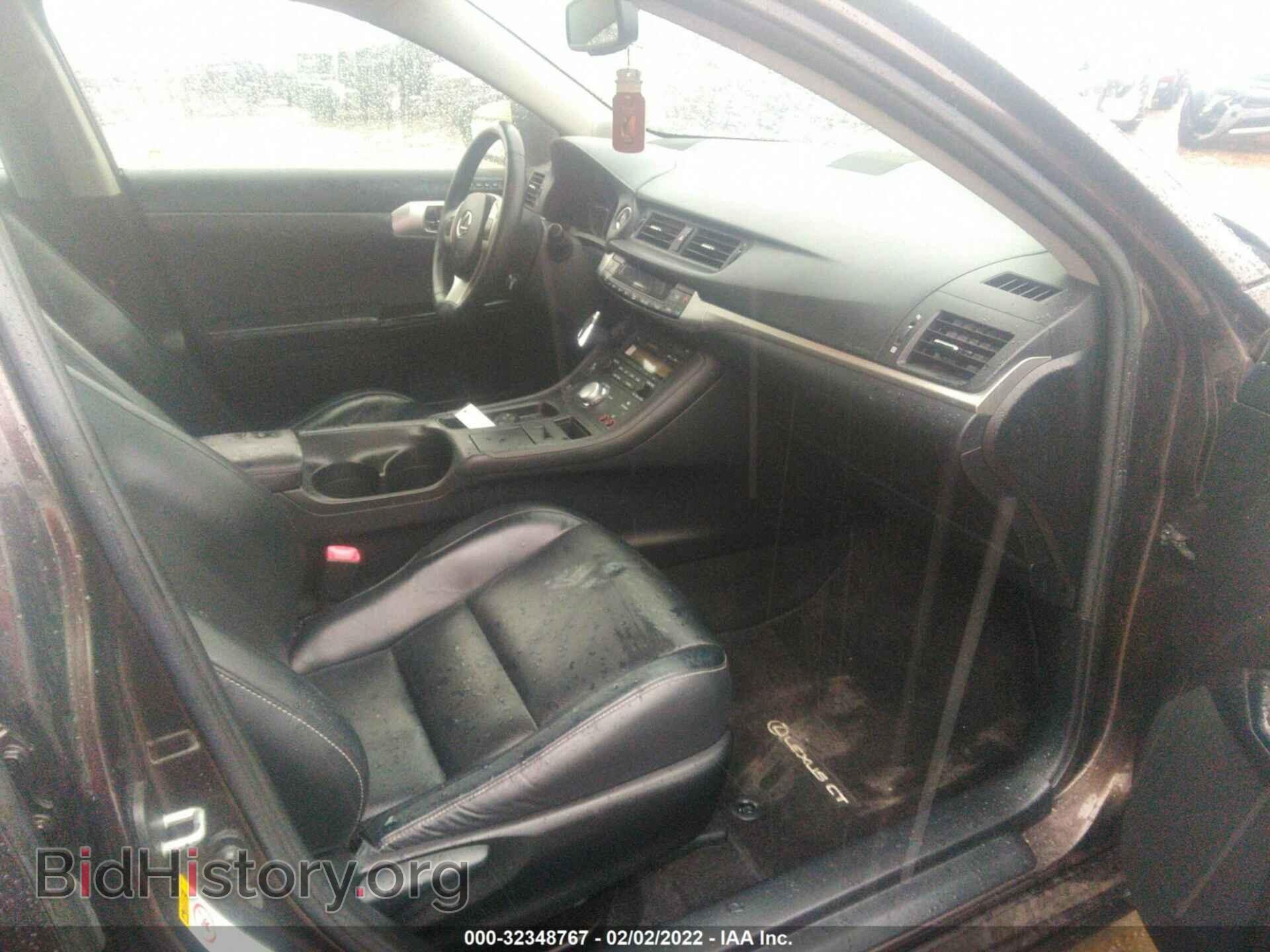 2011 LEXUS CT 200H - VIN: JTHKD5BH7B2021138 - Фото 5