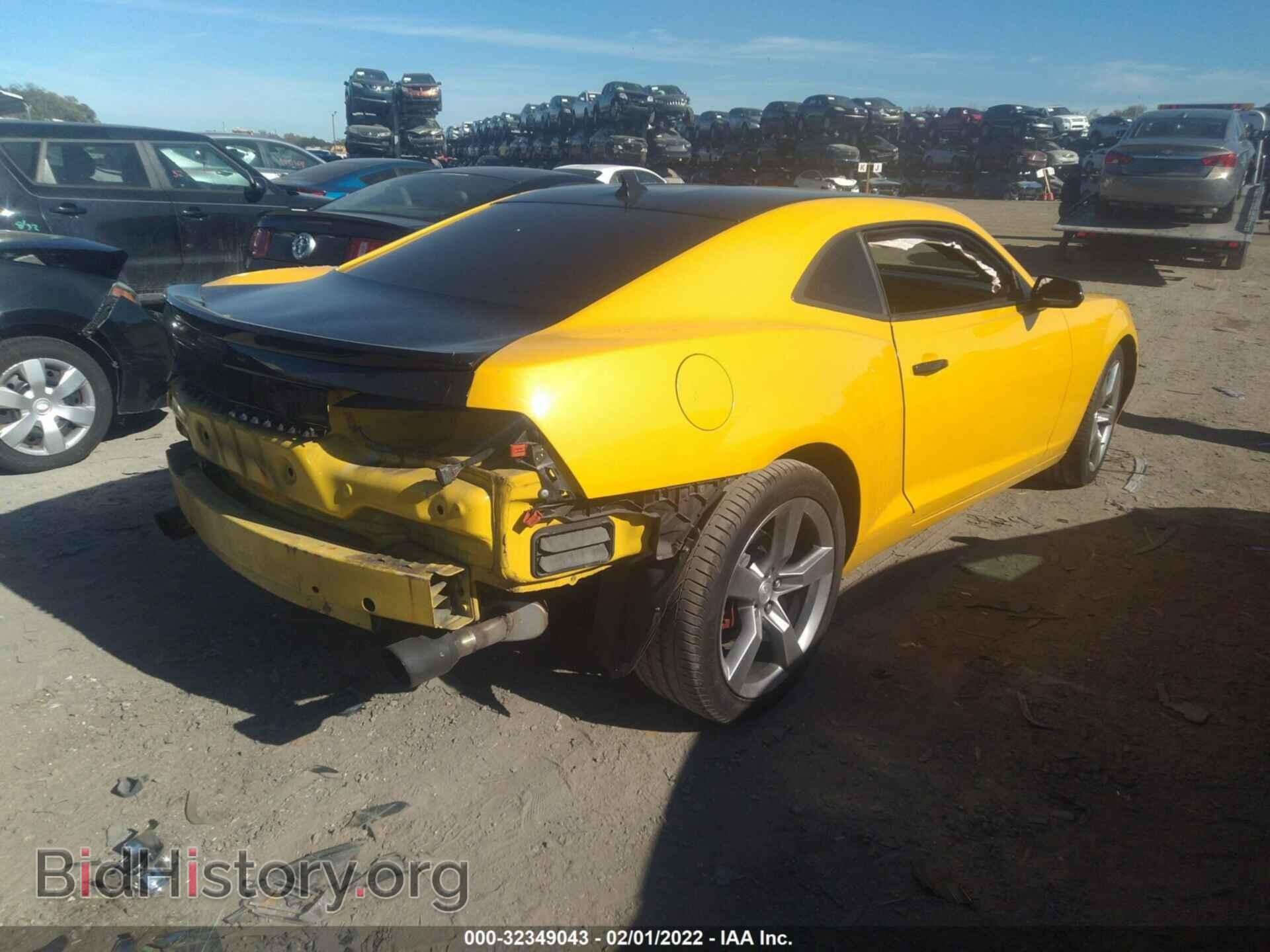 2012 CHEVROLET CAMARO - VIN: 2G1FA1E39C9102366 - Фото 4