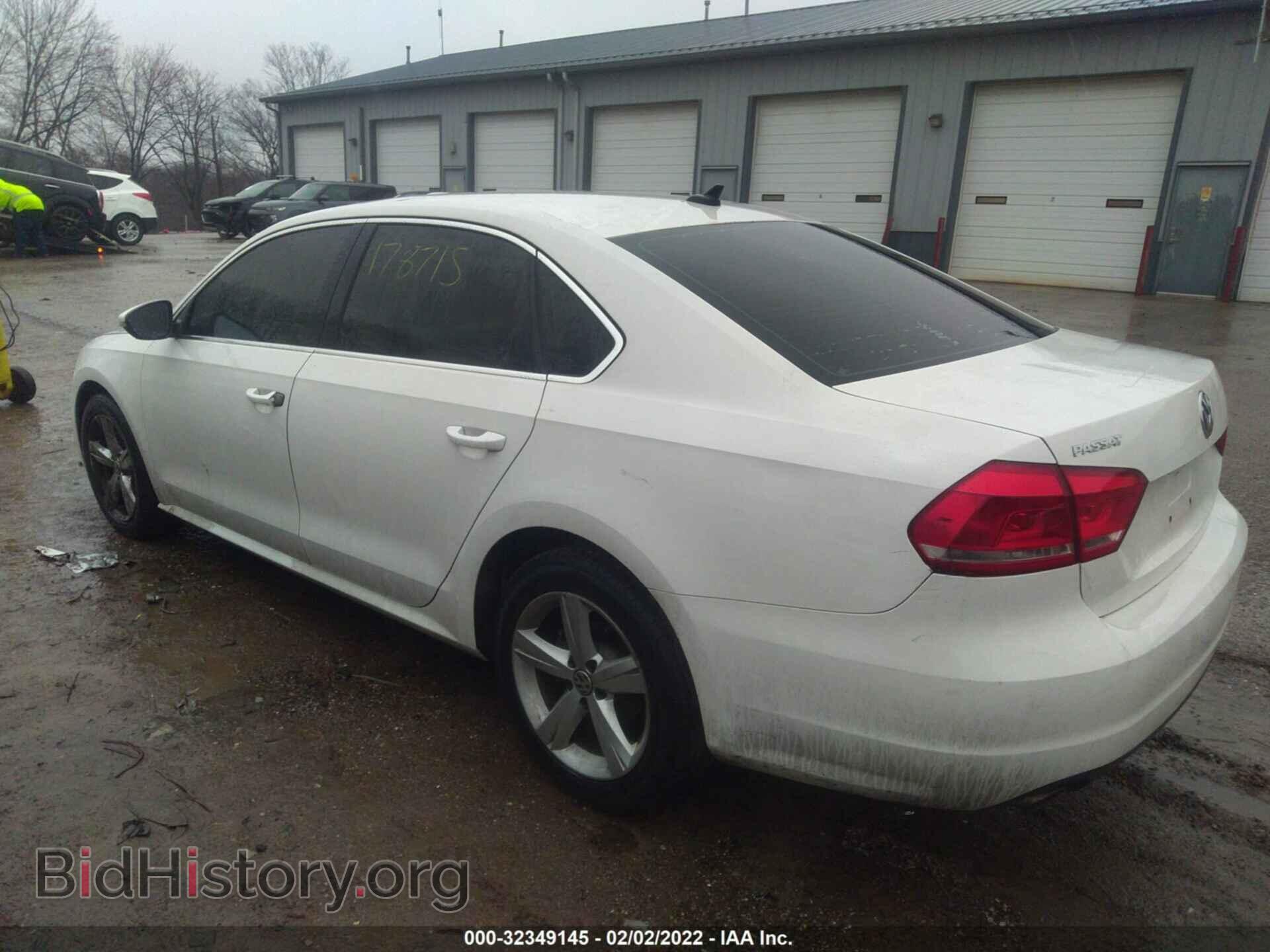 2012 VOLKSWAGEN PASSAT - VIN: 1VWBP7A36CC014703 - Фото 3