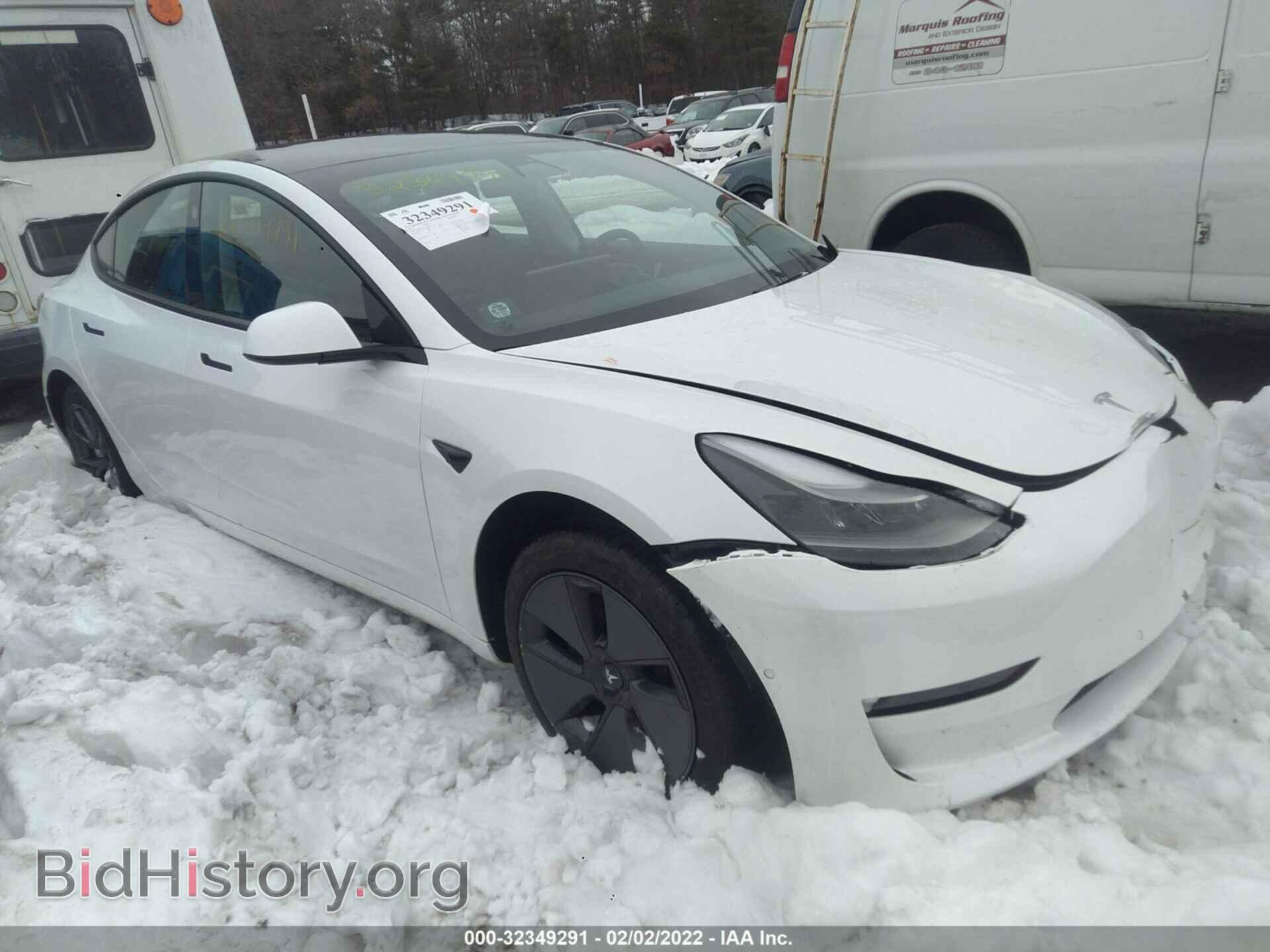 Photo 5YJ3E1EA6MF923127 - TESLA MODEL 3 2021