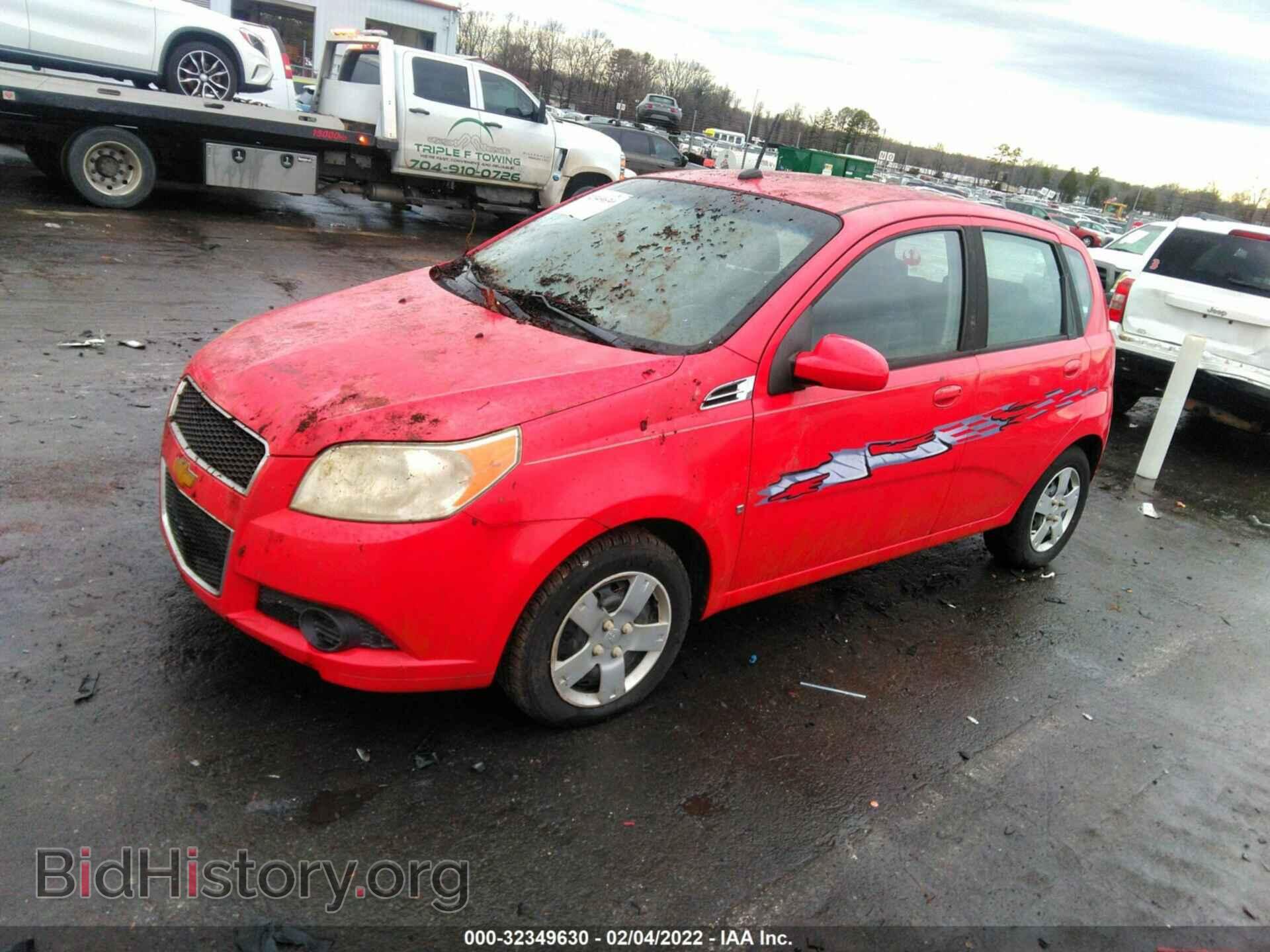 2009 CHEVROLET AVEO - VIN: KL1TD66E29B384914 - Фото 2