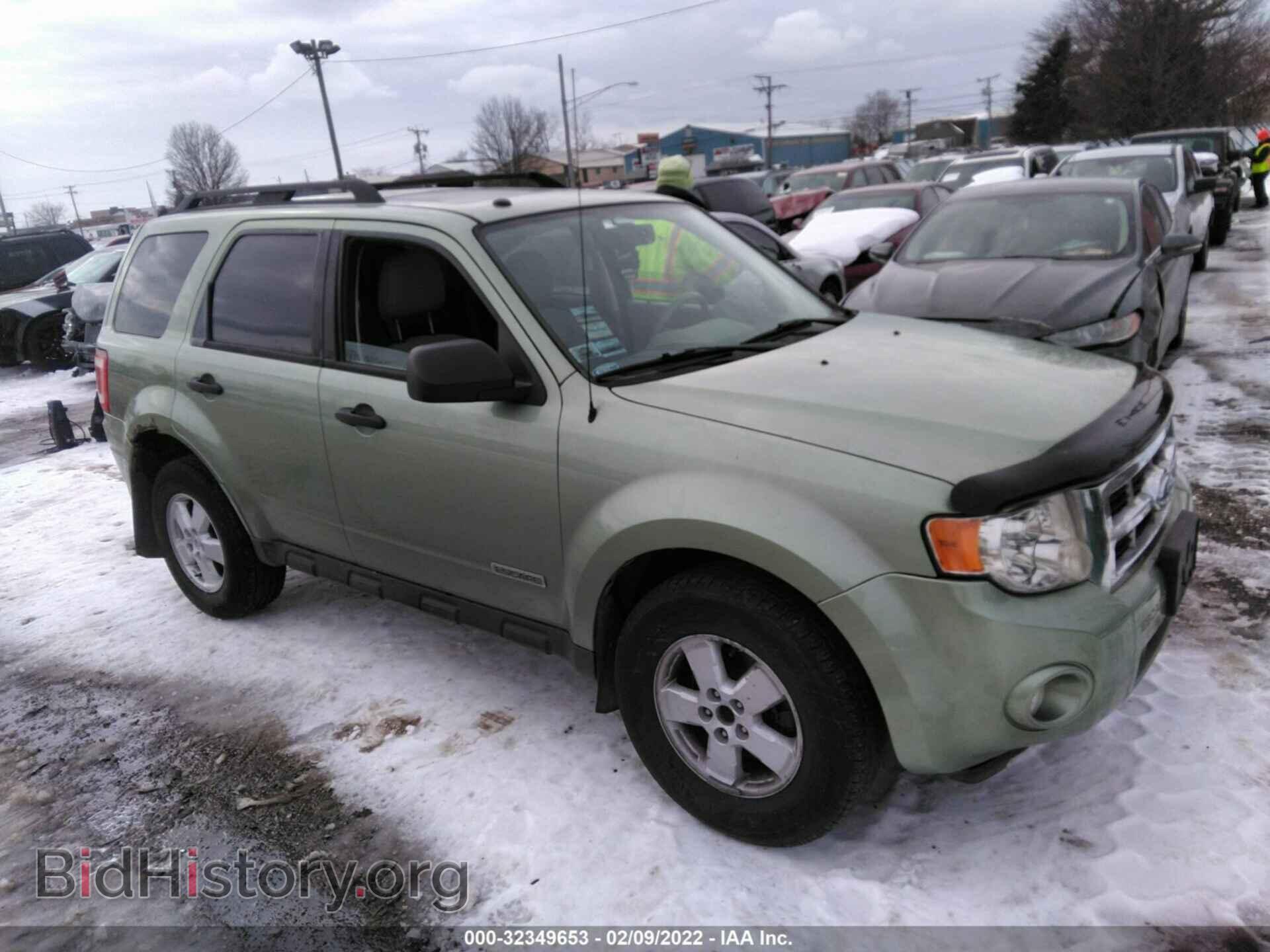 Photo 1FMCU03Z28KA28471 - FORD ESCAPE 2008